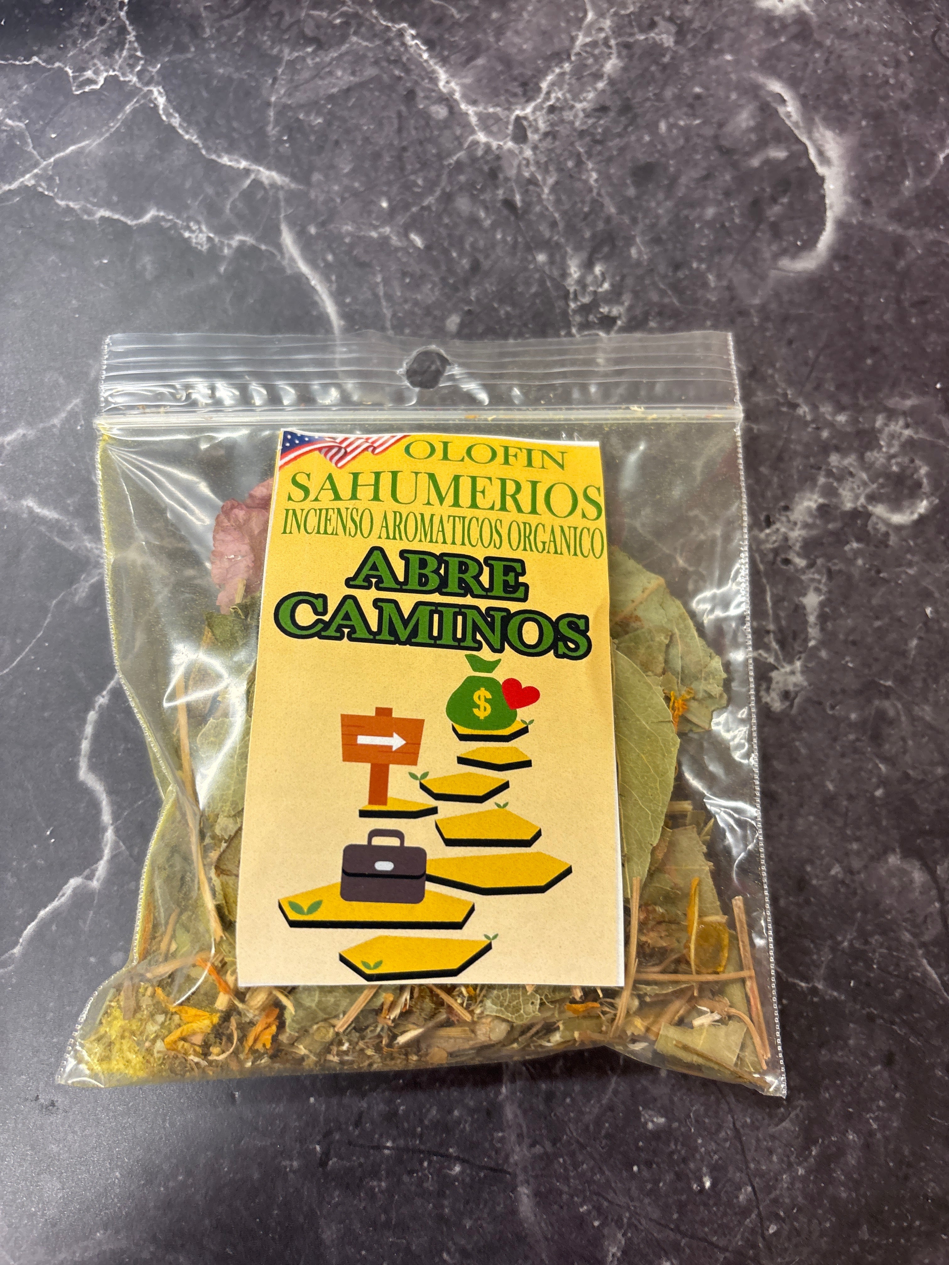 Olofin Sahumerios — Abre Caminos Organic Aromatic Incense