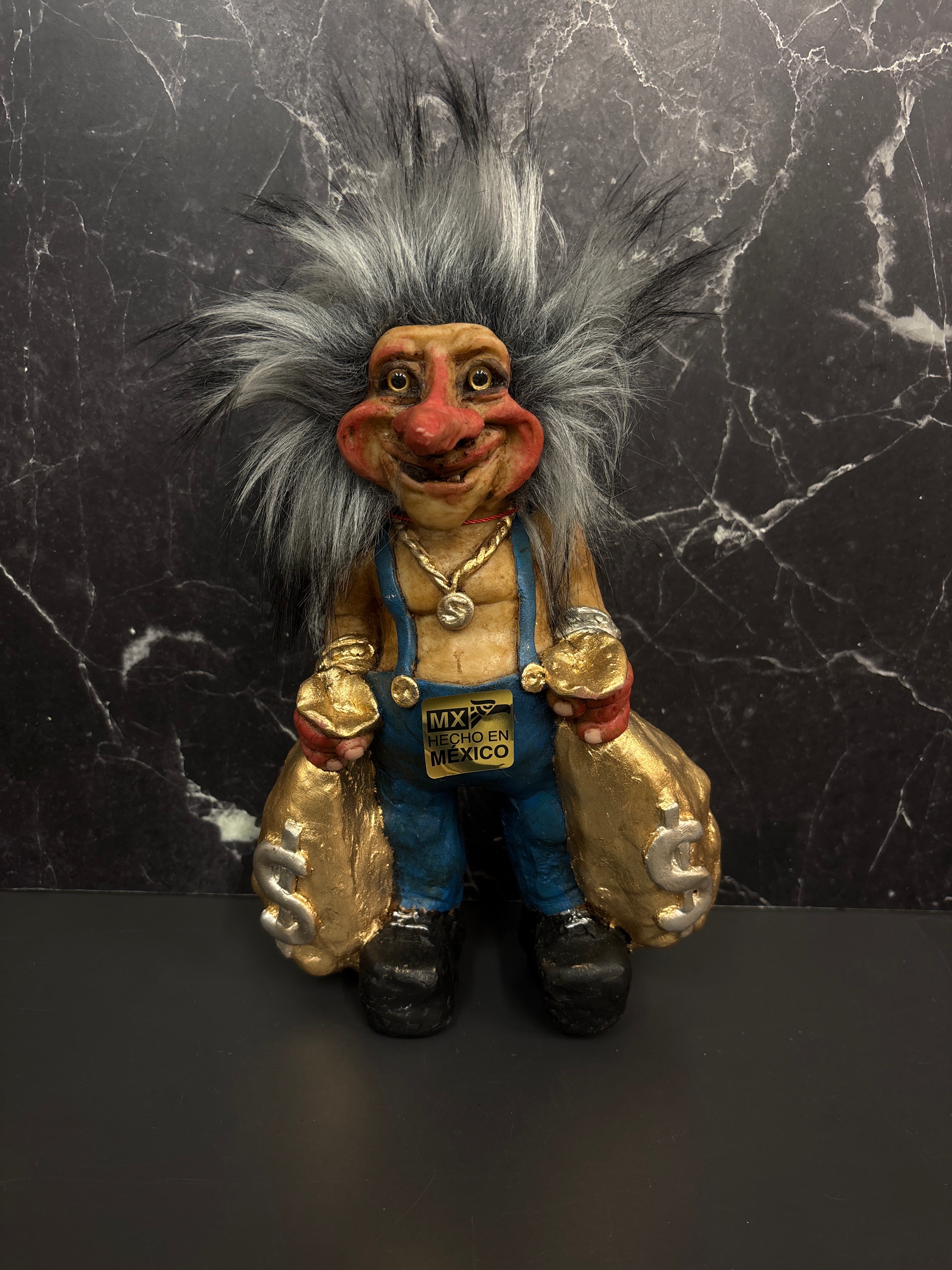 Hecho en México Lucky Money Troll – Wealth & Prosperity Figurine
