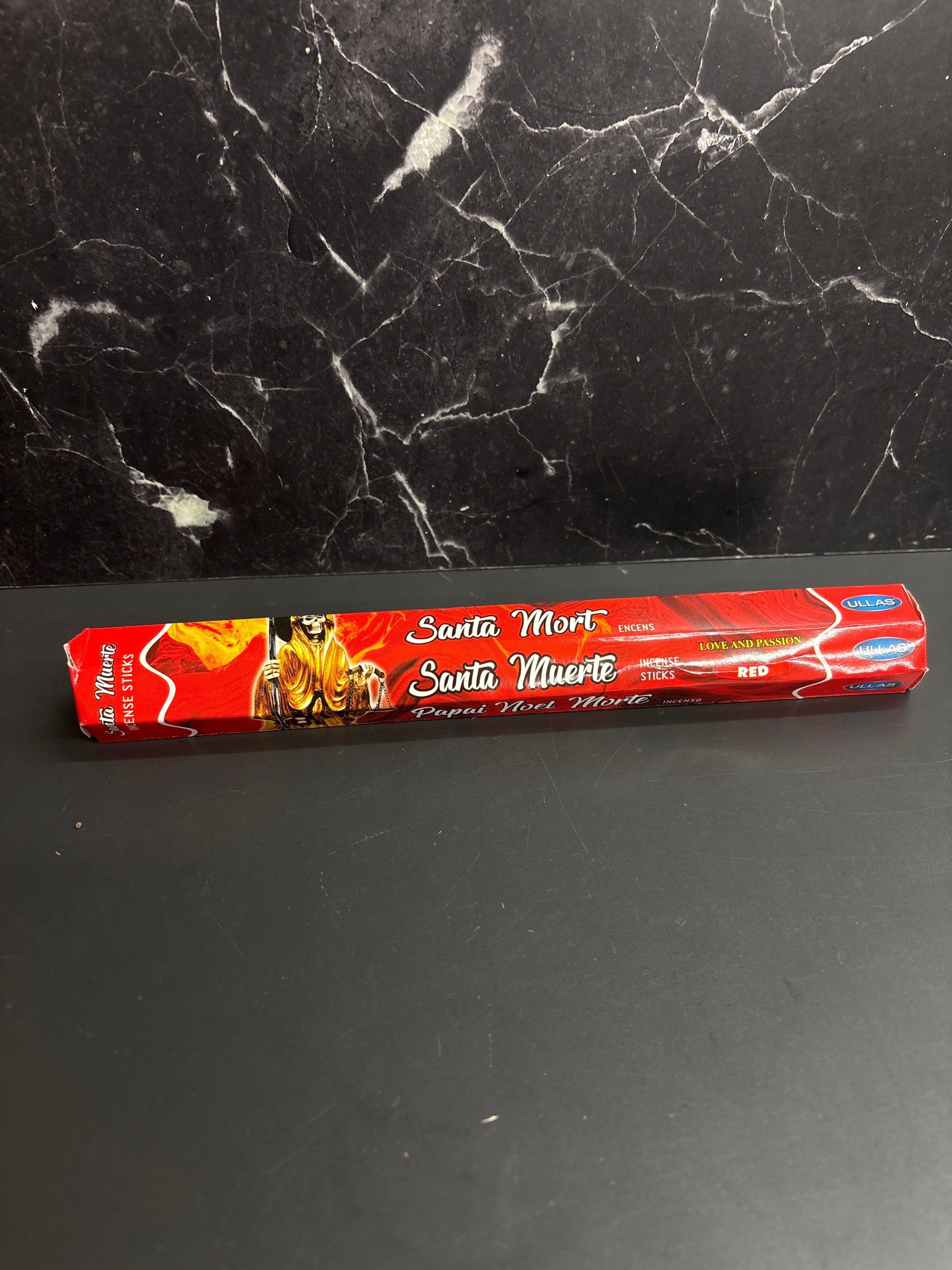 Santa Muerte Red Incense – Love & Passion