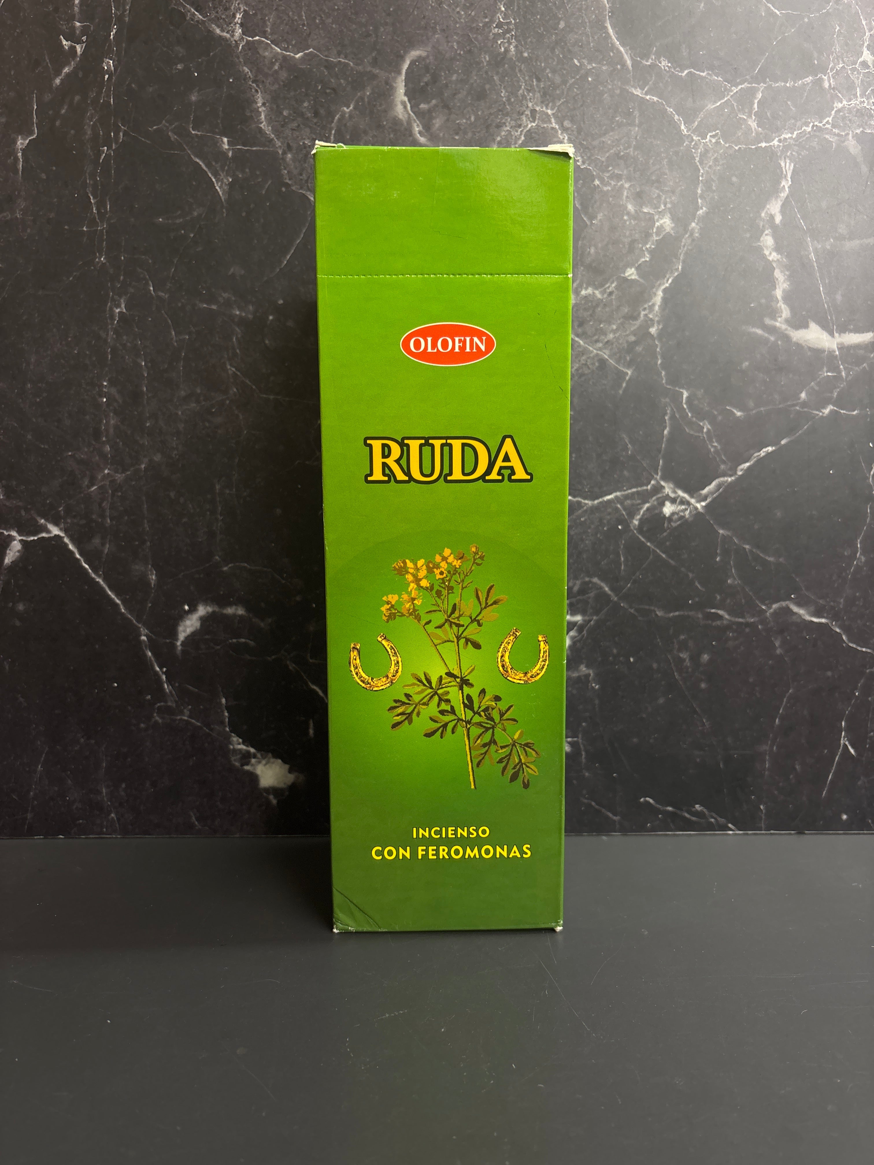 Olofin Ruda Incense with Pheromones – Protection, Luck & Positive Energy