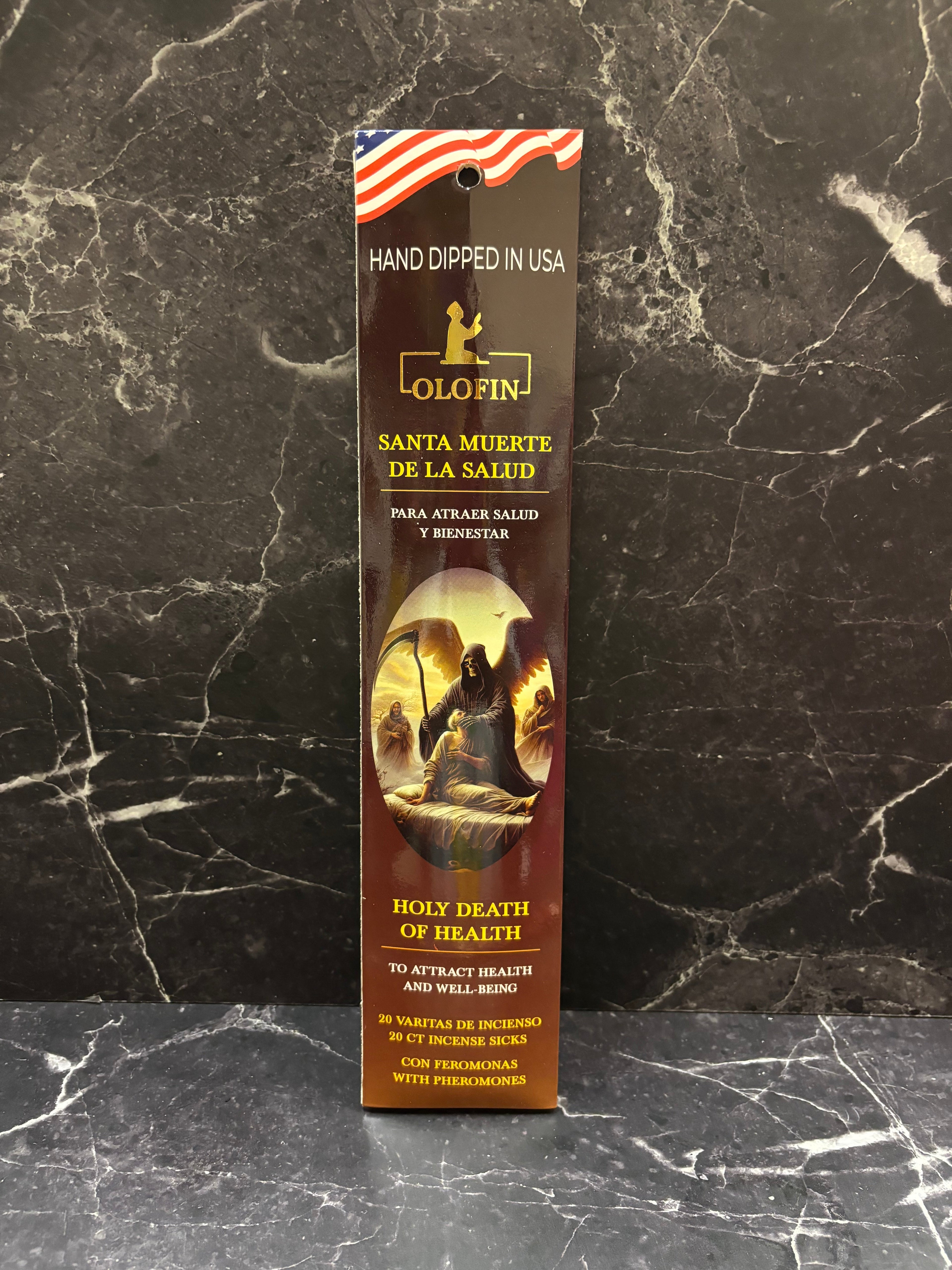 Olefin Santa Muerte De La Salud Incense