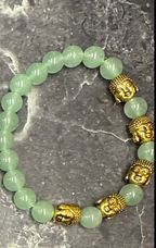 ✨ Gold Buddha Crystal Bracelet Collection – Energy, Balance & Spiritual Protection