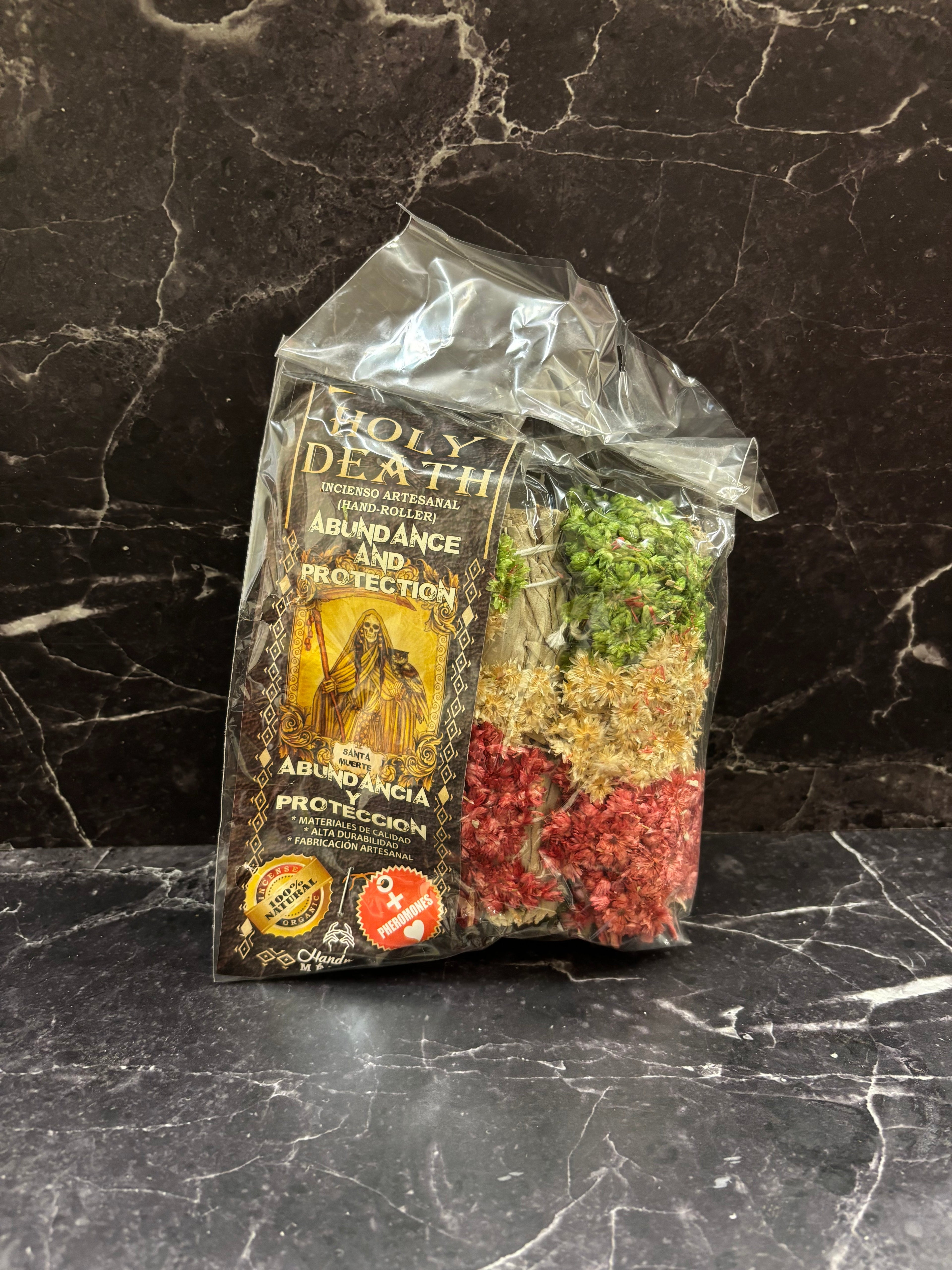 Incense Santa Muerte Abundance Y Proteccion Sage