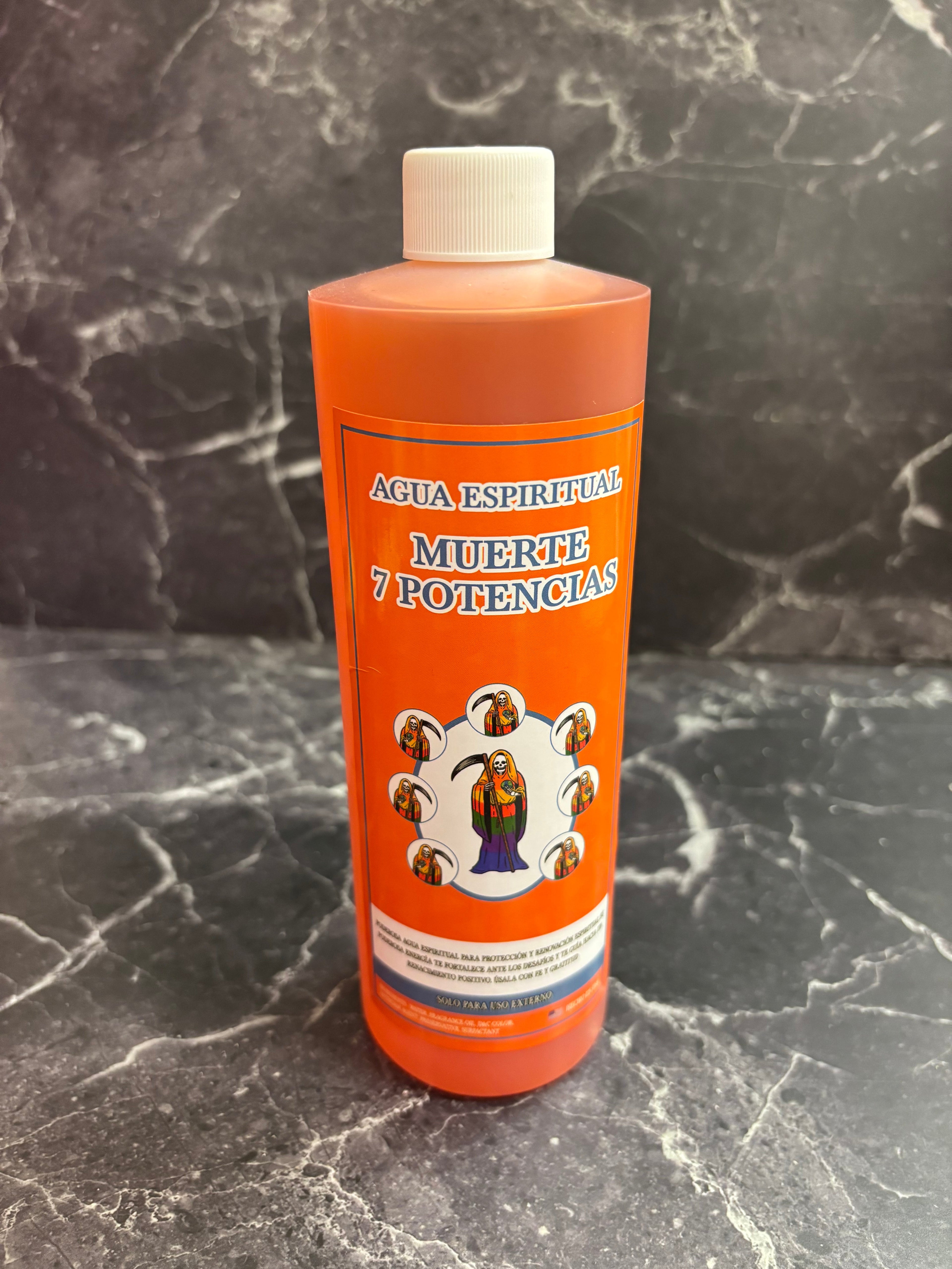 Agua Espiritual Muerte 7 Potencies