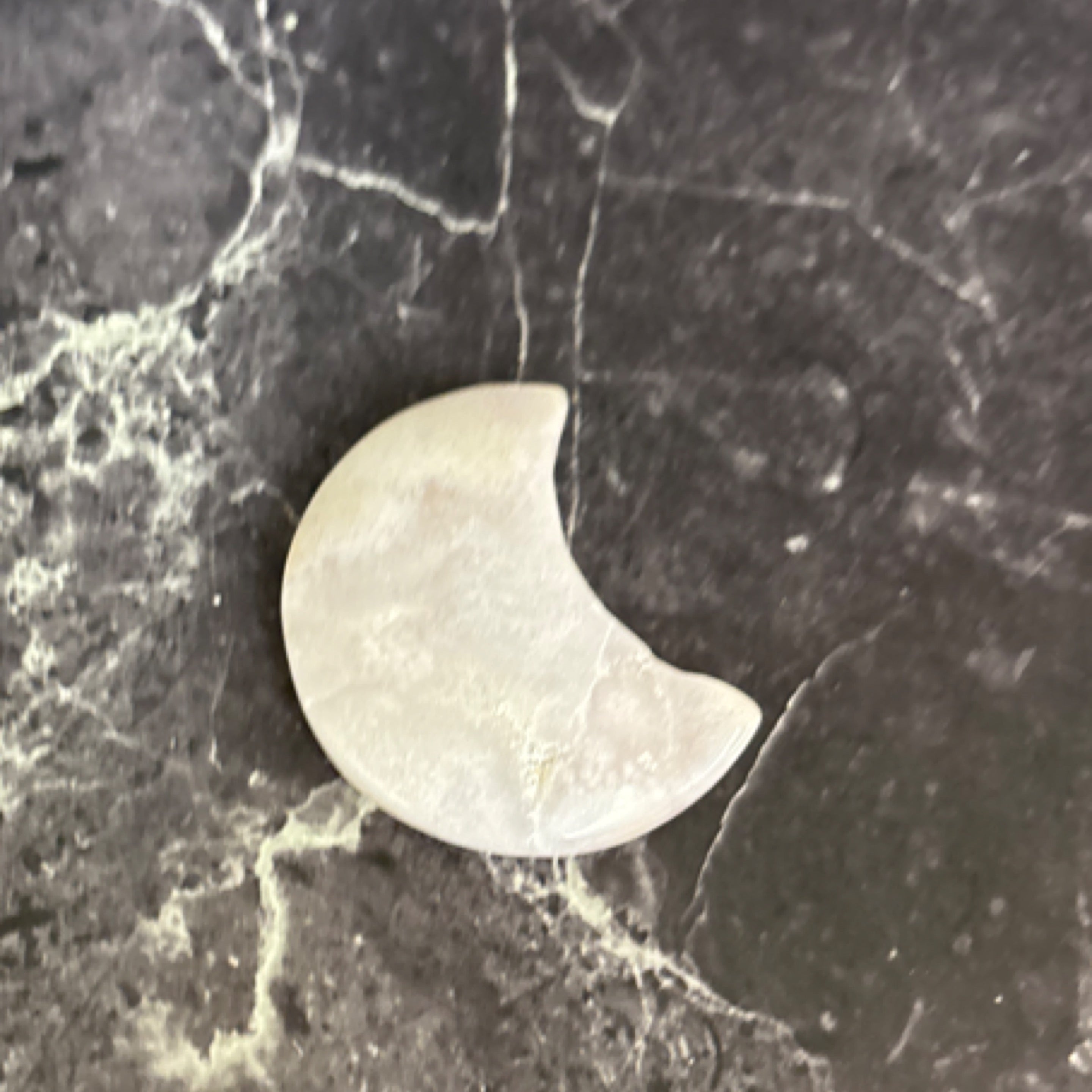 🌙 Selenite Crescent Moon Crystal 🌙