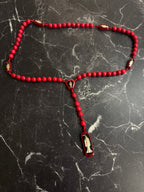 Santa Muerte Rosary Collection – Multi-Color Beaded Variants