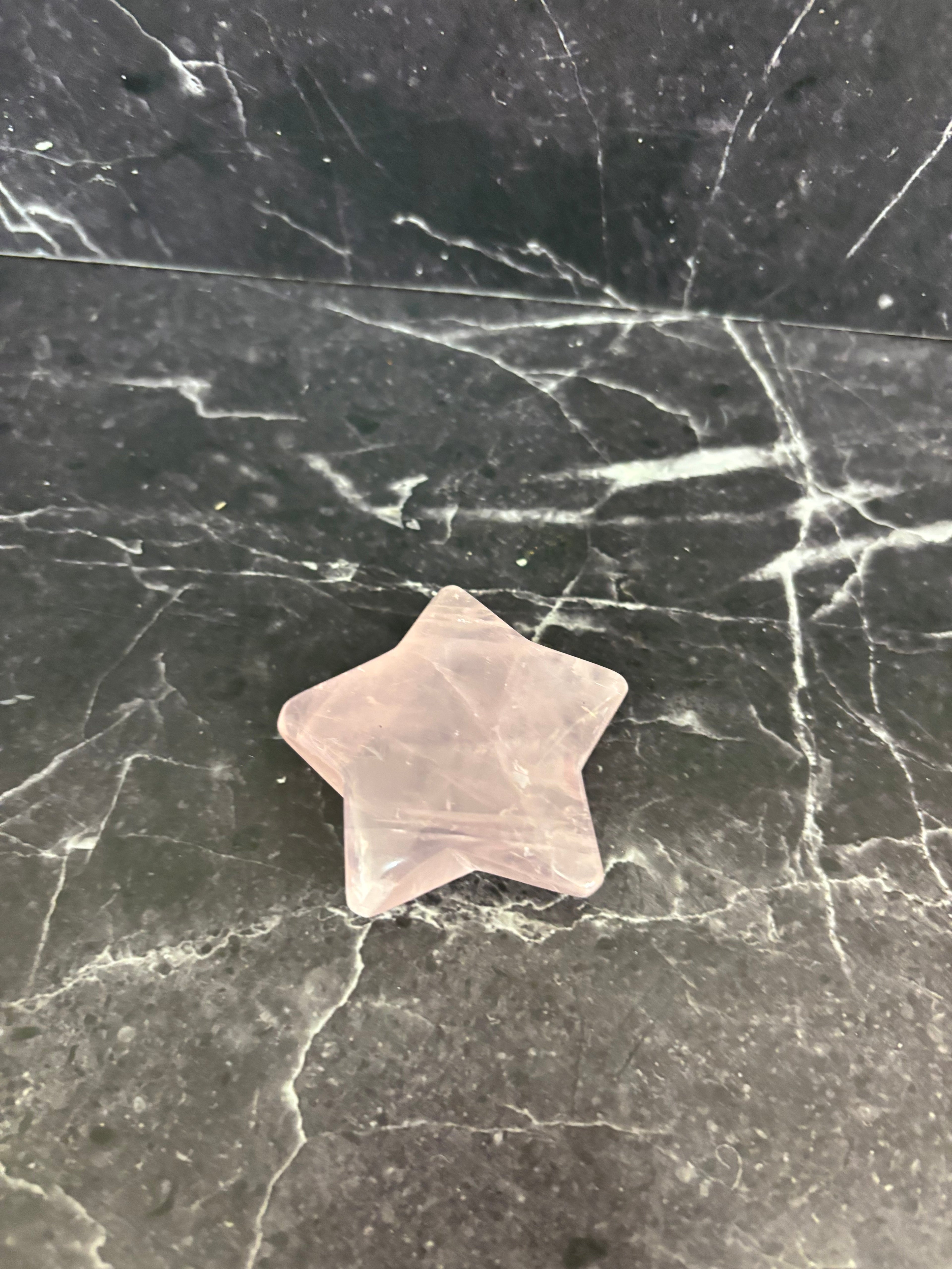 Rose Quartz Star — Stone of Love, Compassion & Emotional Healing