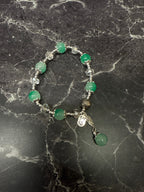 ✨ Crystal Charm Beaded Bracelets – Moon, Heart, and Star Variants