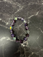 ✨ Crystal Charm Beaded Bracelets – Moon, Heart, and Star Variants