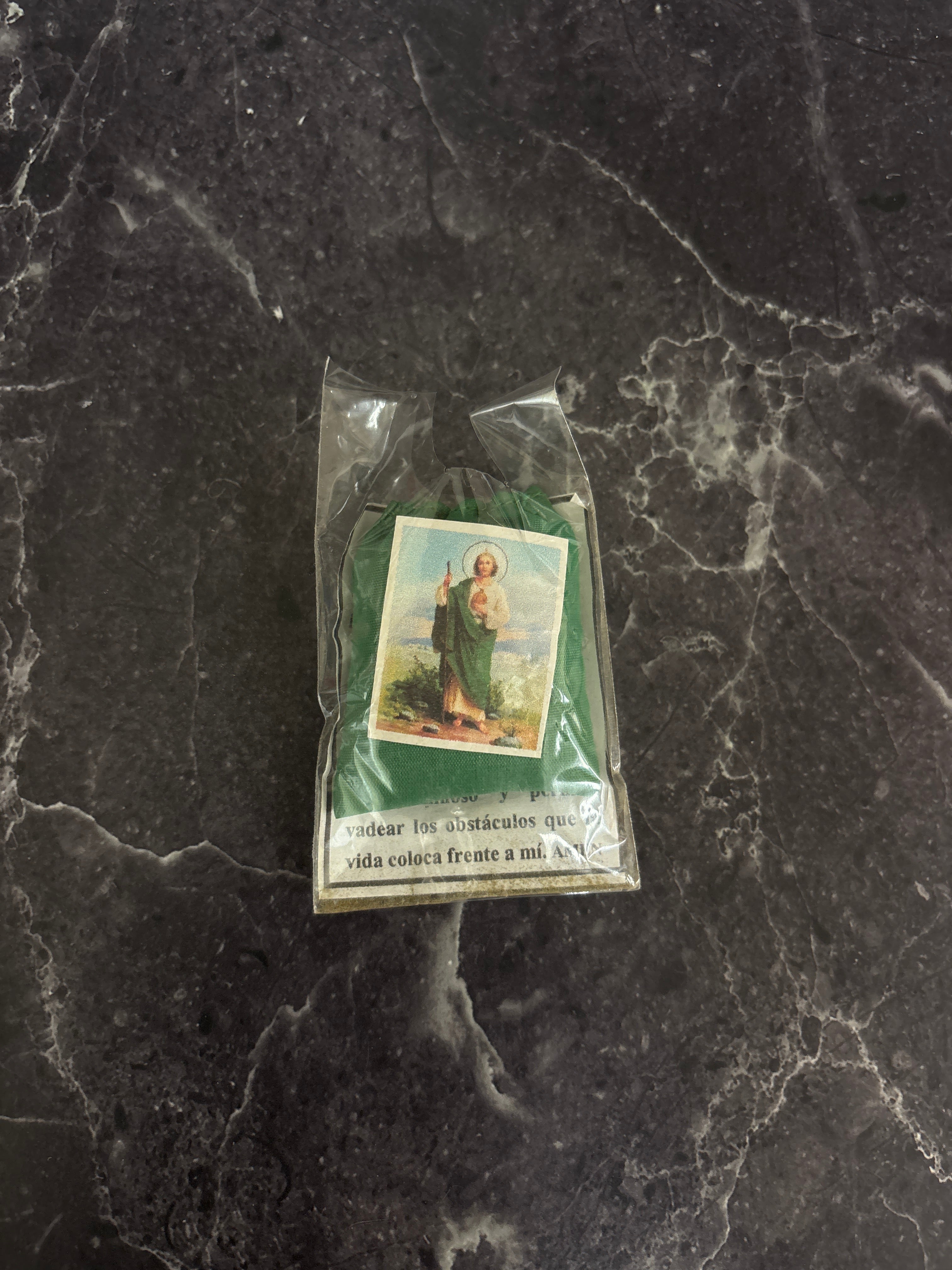 San Judas Tadeo Prayer Cloth with Blessing – For Protection & Guidance