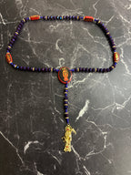 Santa Muerte Rosary Collection – Multi-Color Beaded Variants