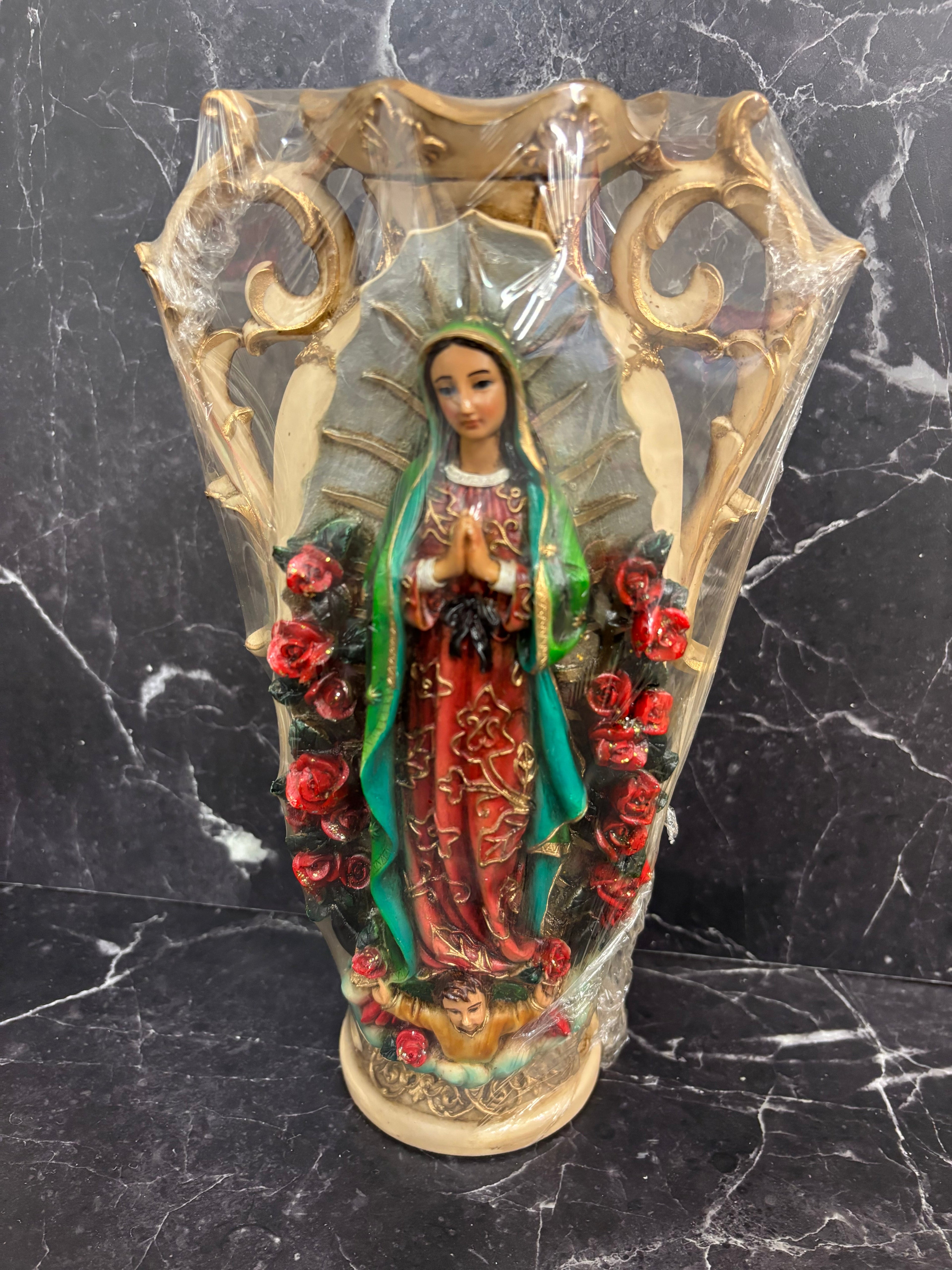 Virgin Mary & Saint Jude Religious Statues – Ornate Devotional Décor (2 Variants)