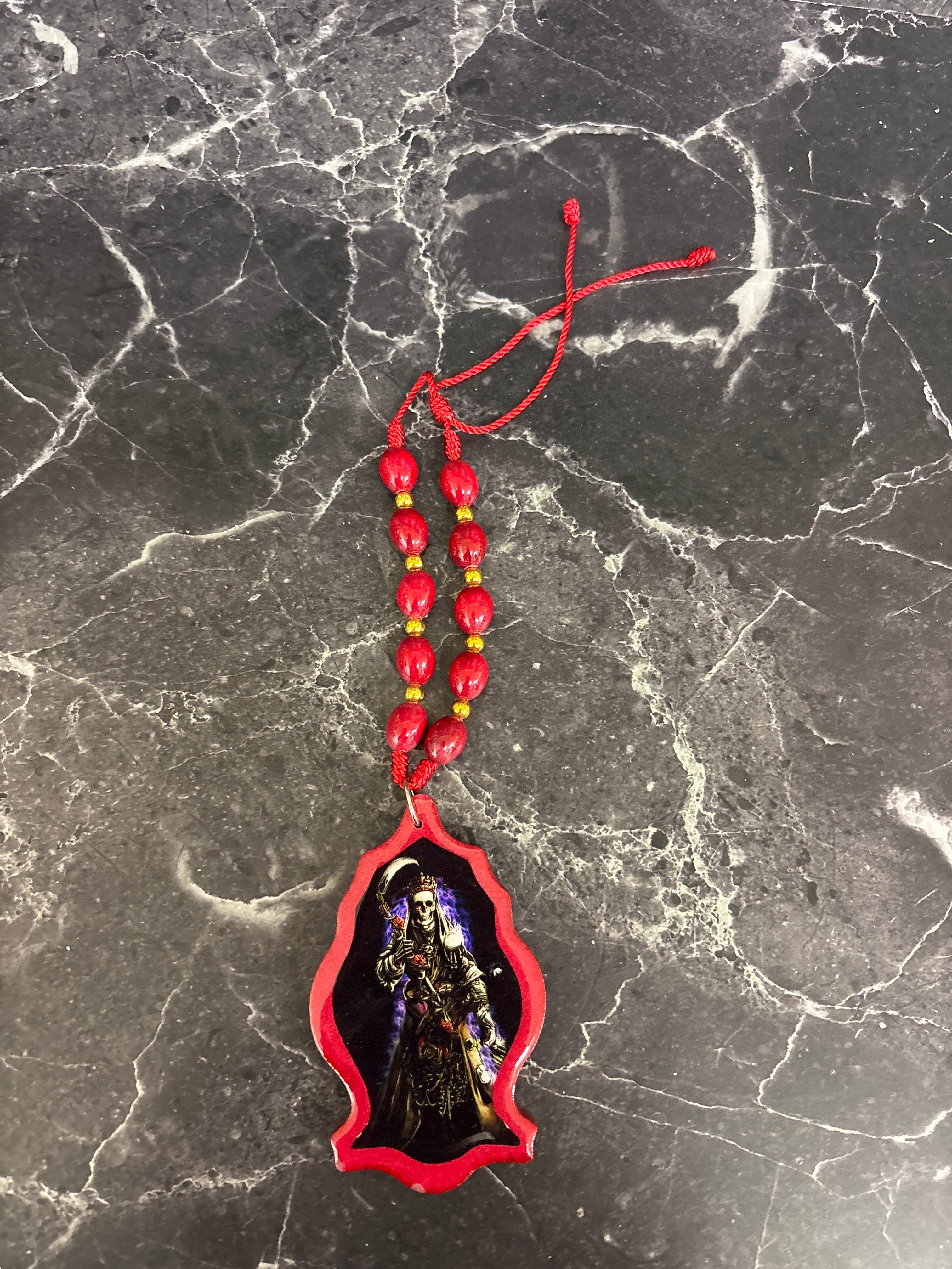 Santa Muerte Hanging Amulet
