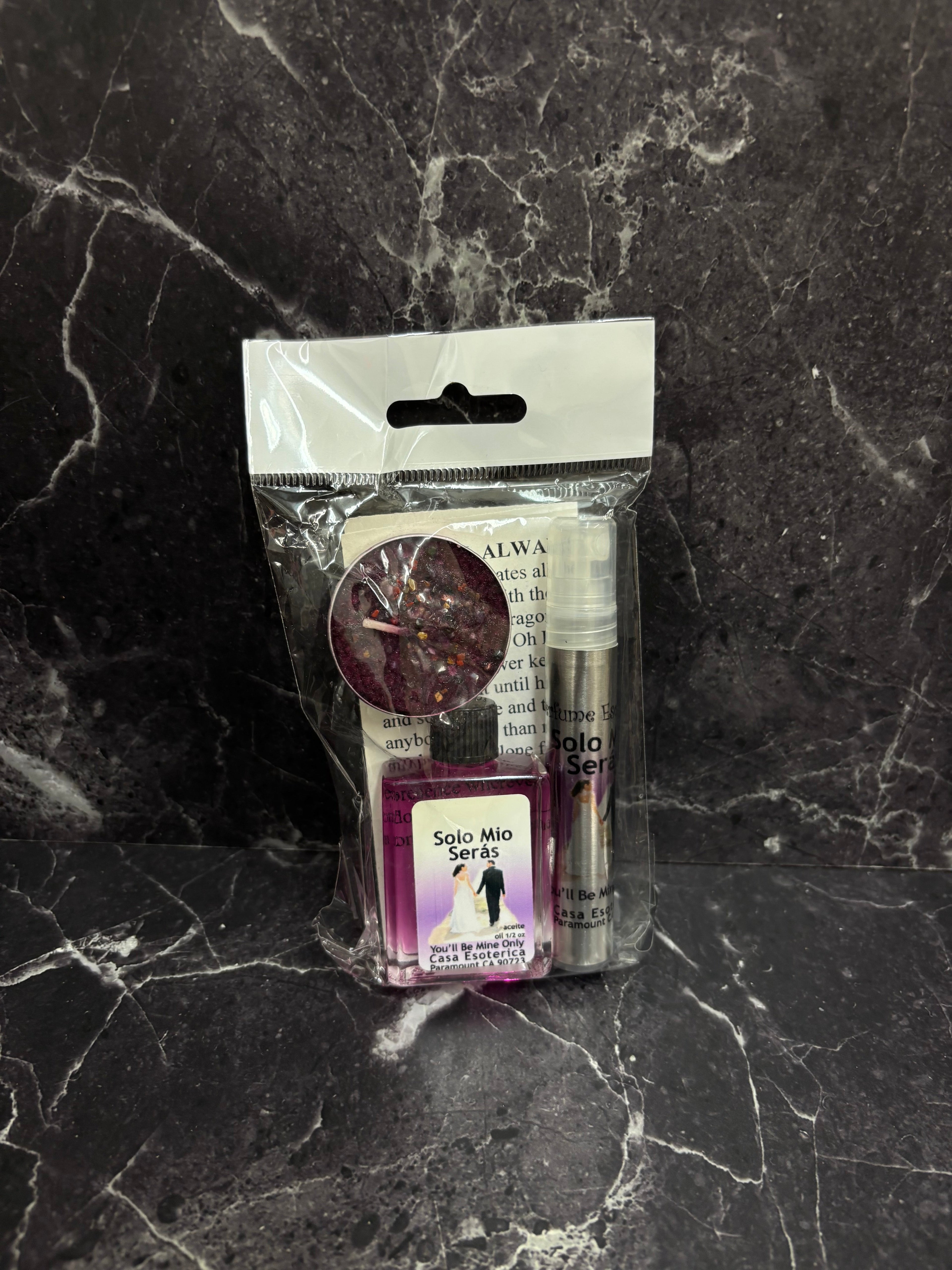 Solo Mio Serás Ritual Kit – You’ll Be Mine Only Love Binding Set