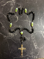 Saint Jude Beaded Rosary Necklace – Multiple Colors