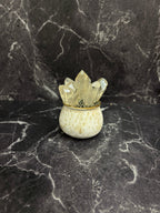 Crystal Cauldron of Abundance — Clear Quartz Energy Pot