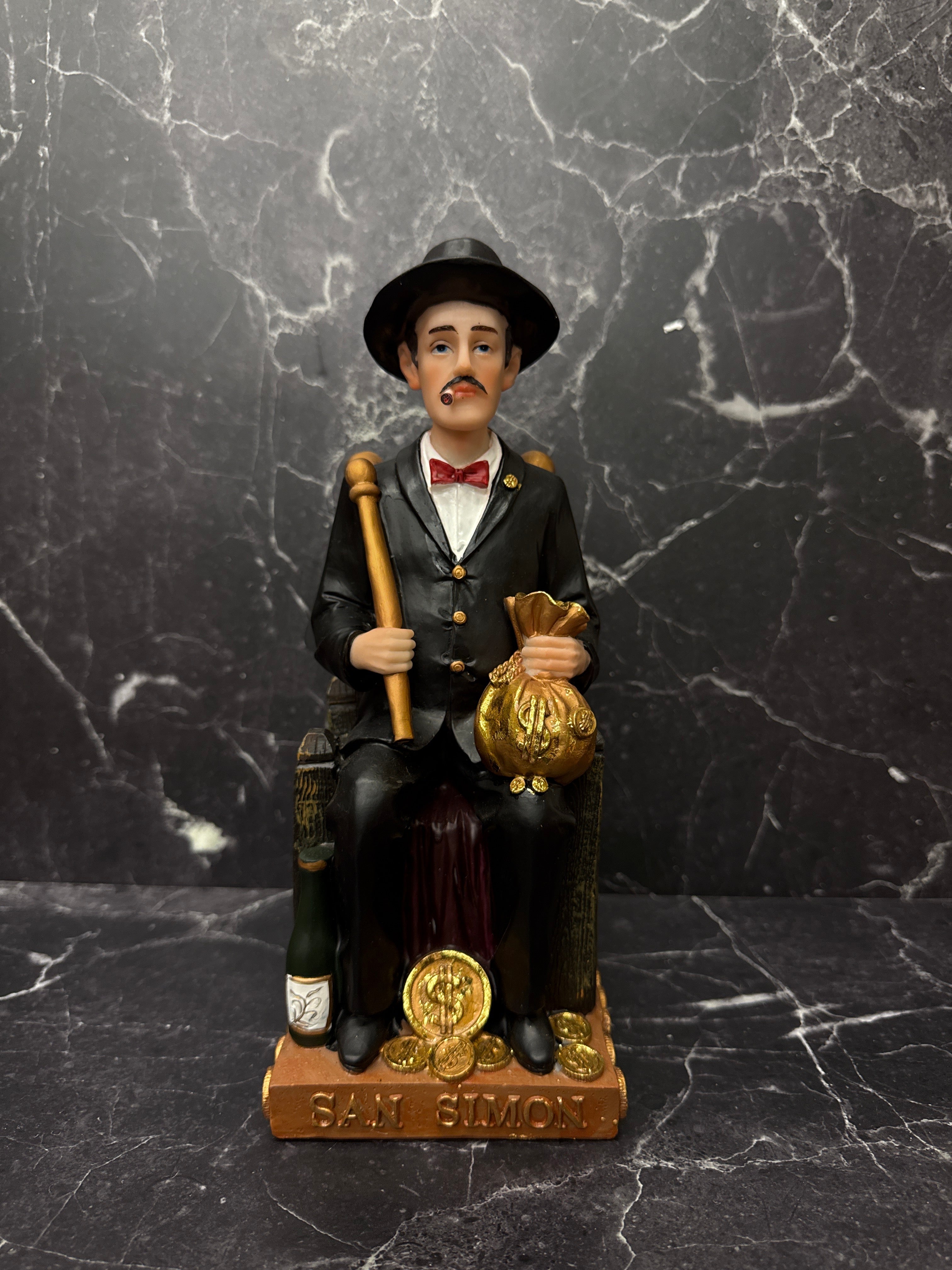 San Simón 11" Statue – Wealth, Luck & Protection
