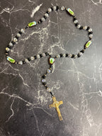 Saint Jude Beaded Rosary Necklace – Multiple Colors