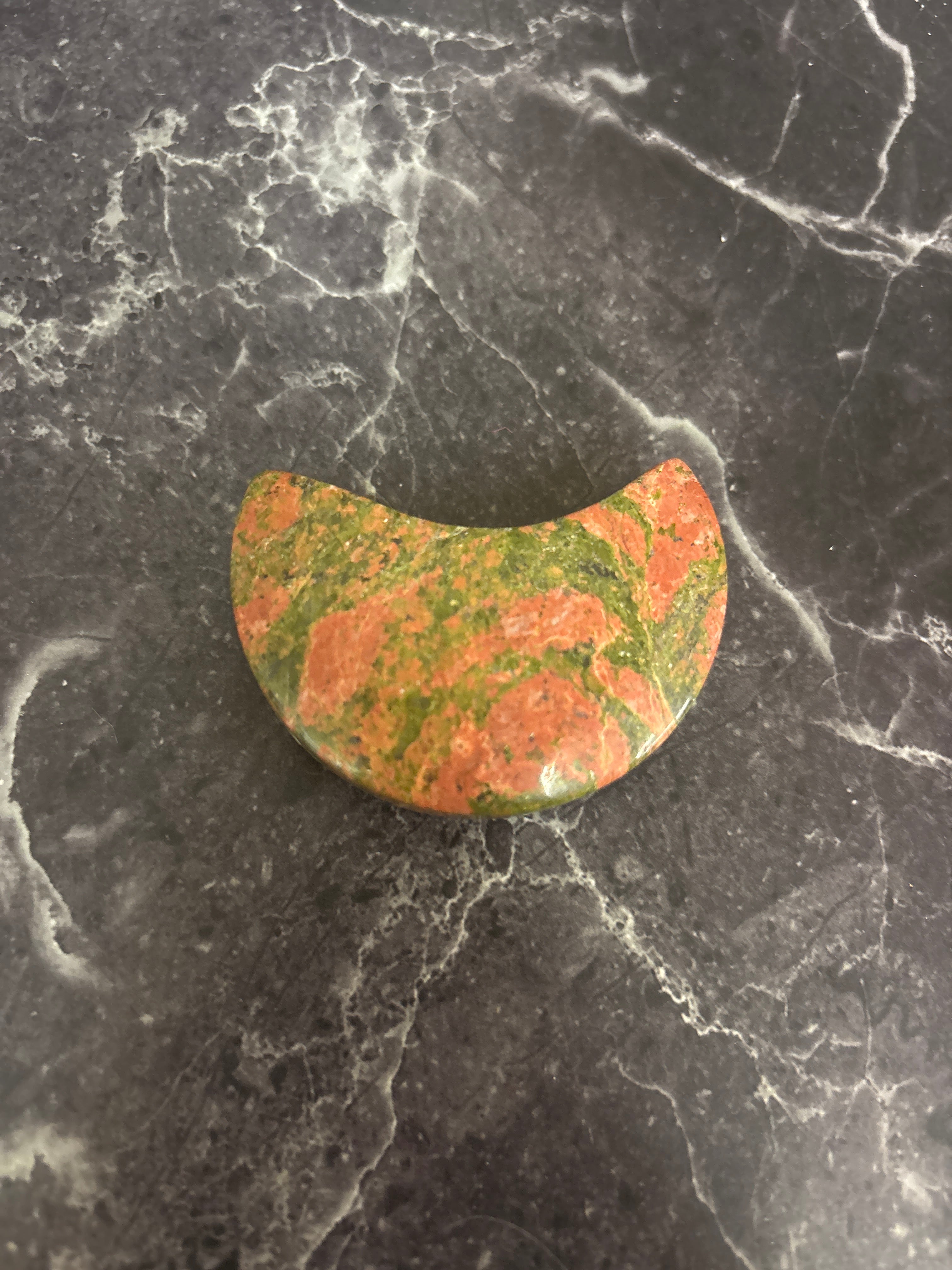 Unakite Moon Crystal