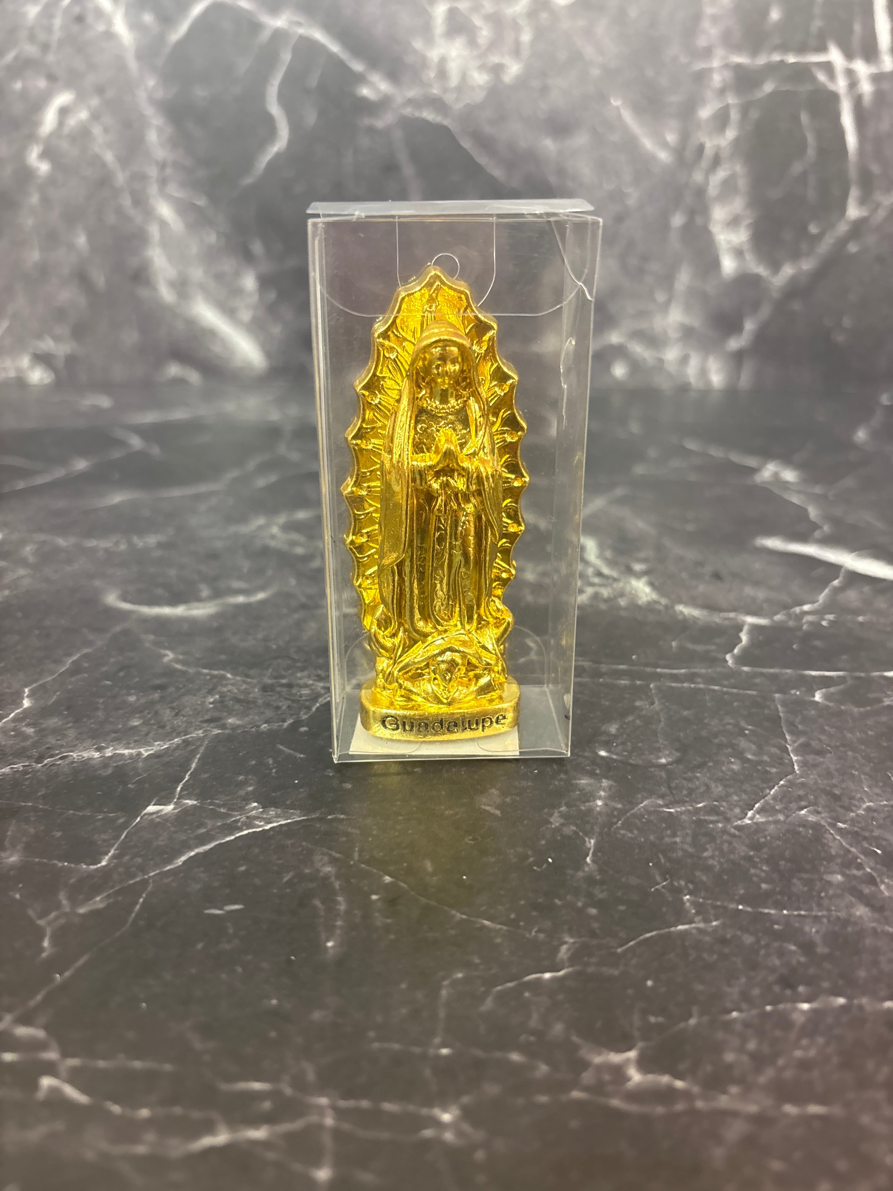 Travel Guadalupe And Saint Micheal Figurine