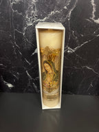 Devotional Pillar Candles – Virgin of Guadalupe & Sacred Cross