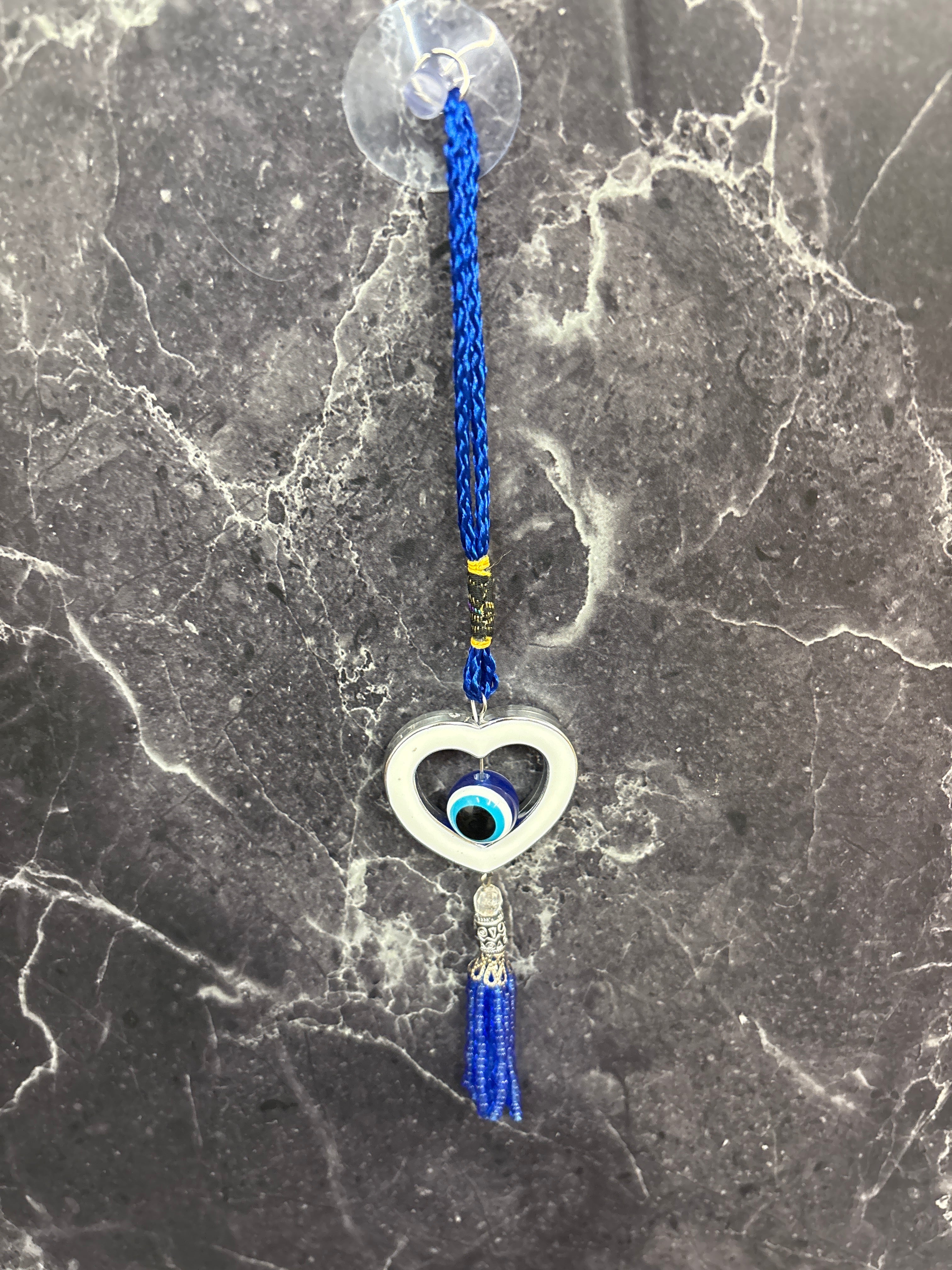 Heart Evil Eye Charm