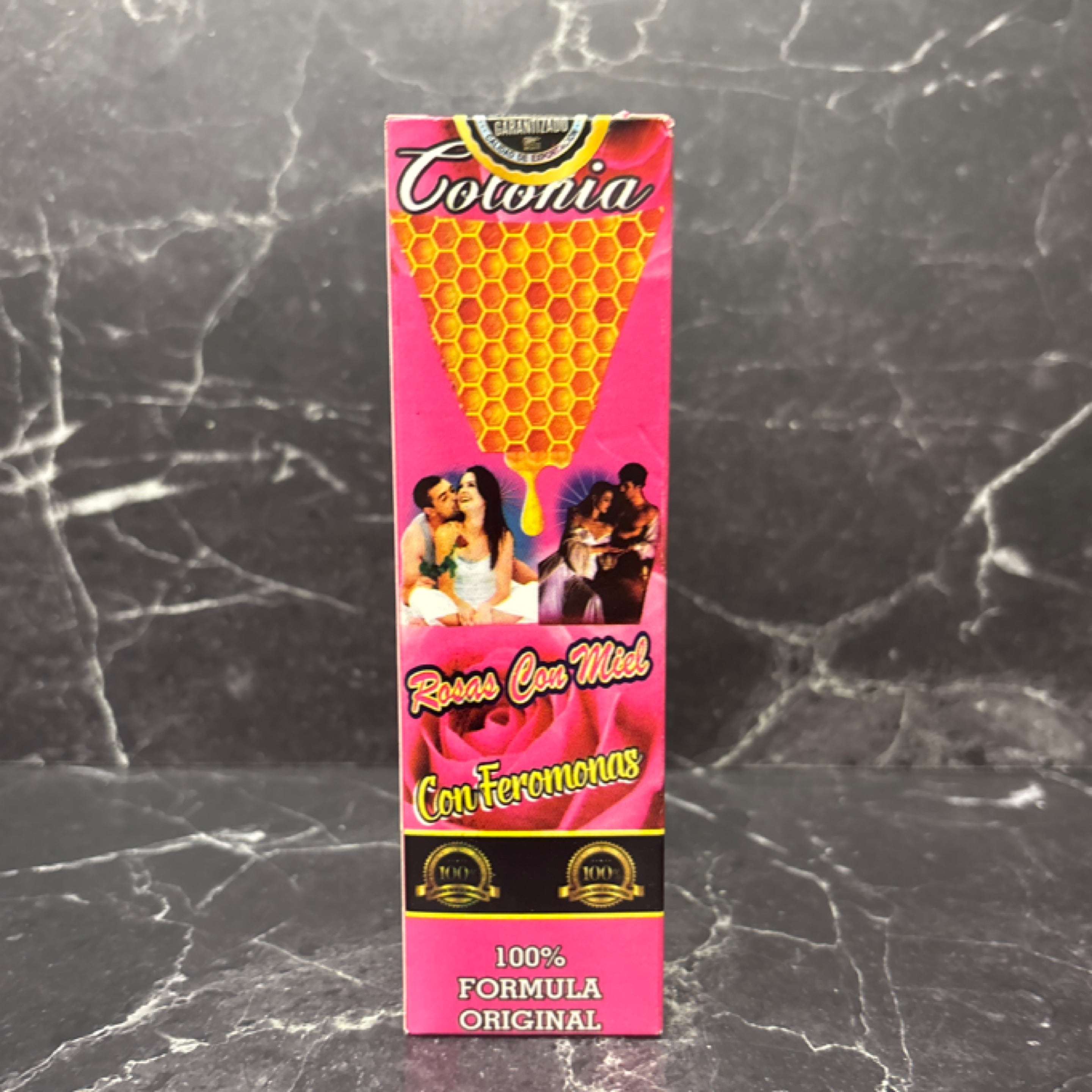 Colonia Rosa con Miel con Feromonas – Love & Attraction Cologne