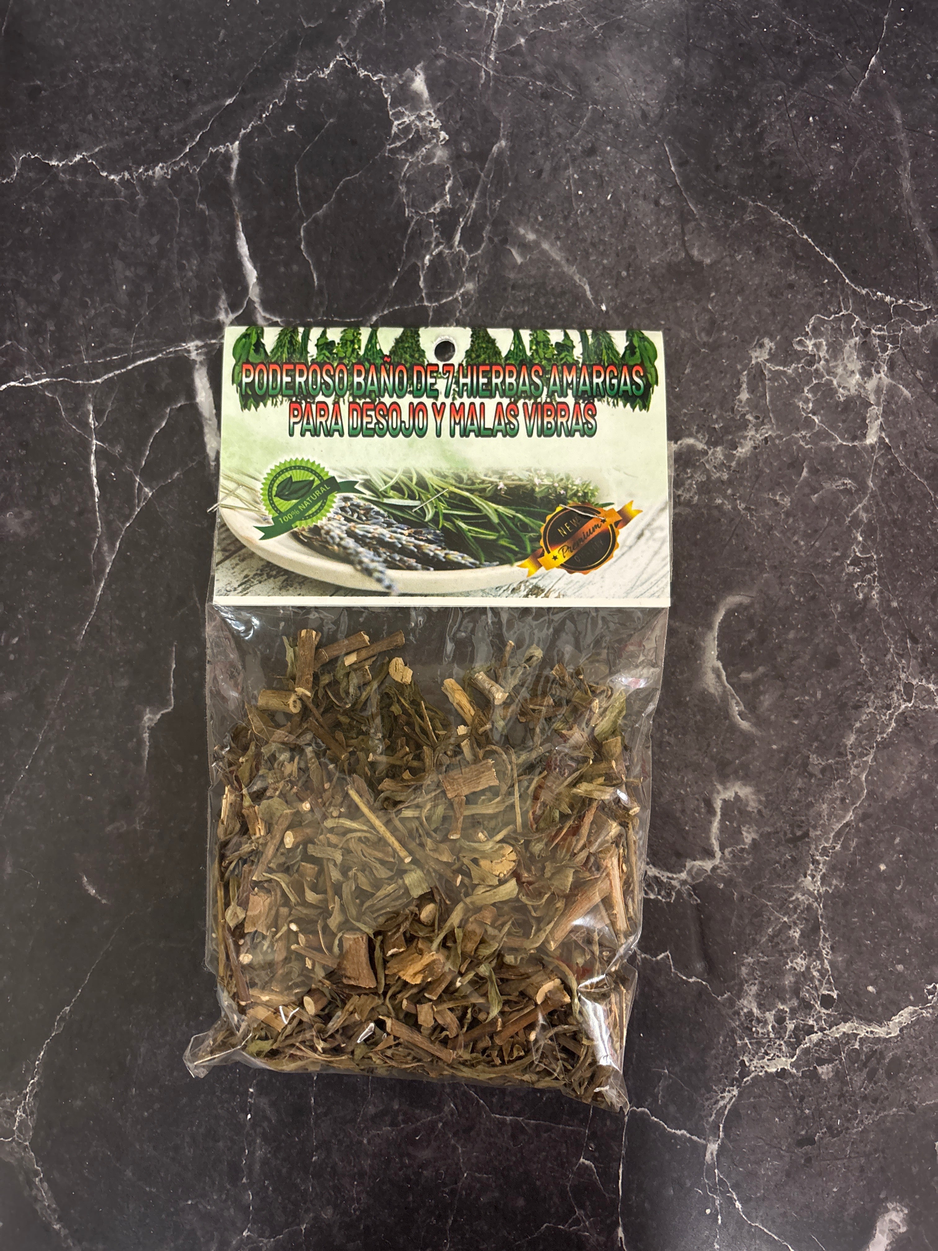 Poderoso Baño de 7 Hierbas Amargas — Limpieza Espiritual y Contra Malas Vibras