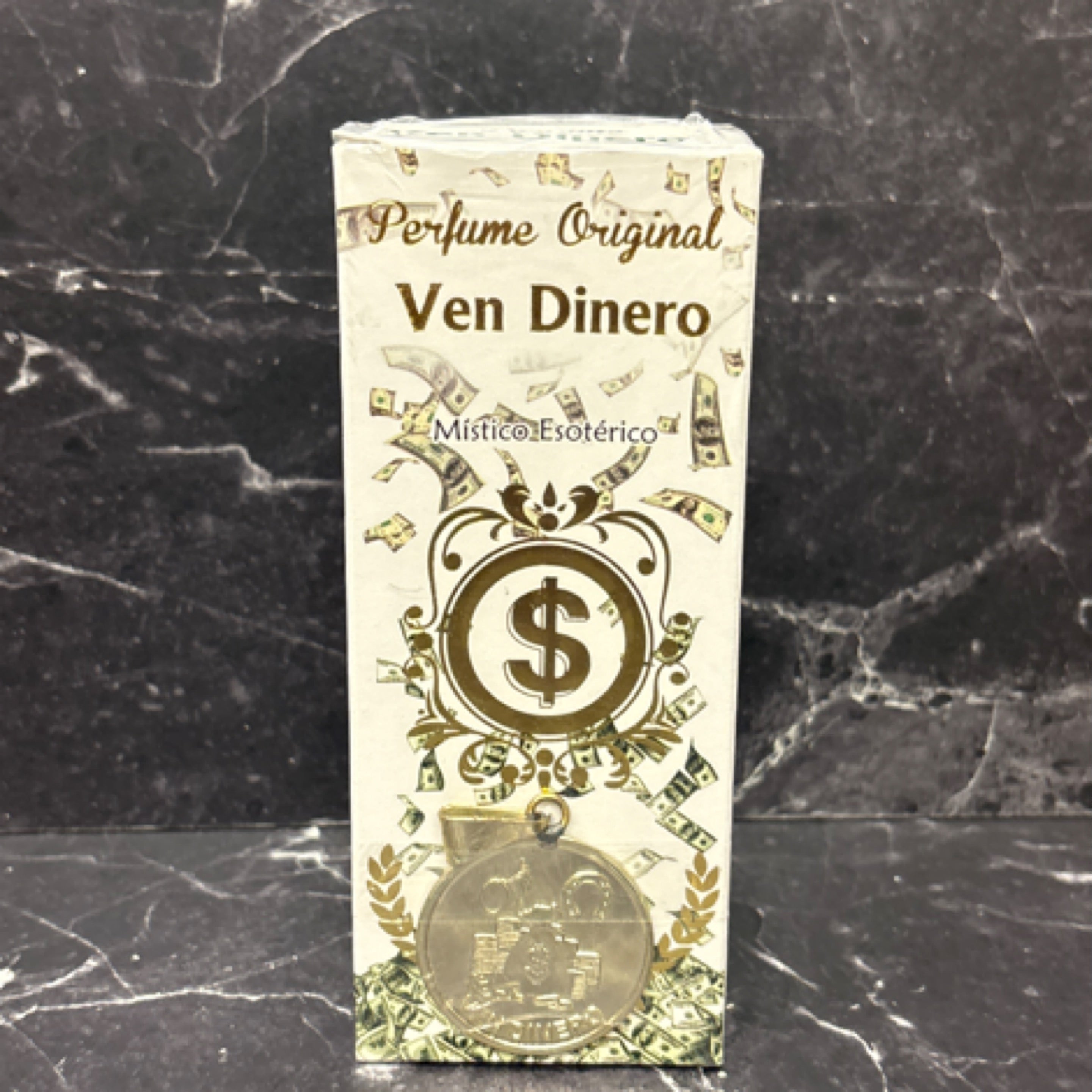 Ven Dinero Perfume – Místico Esotérico with Money Medalla (Original)