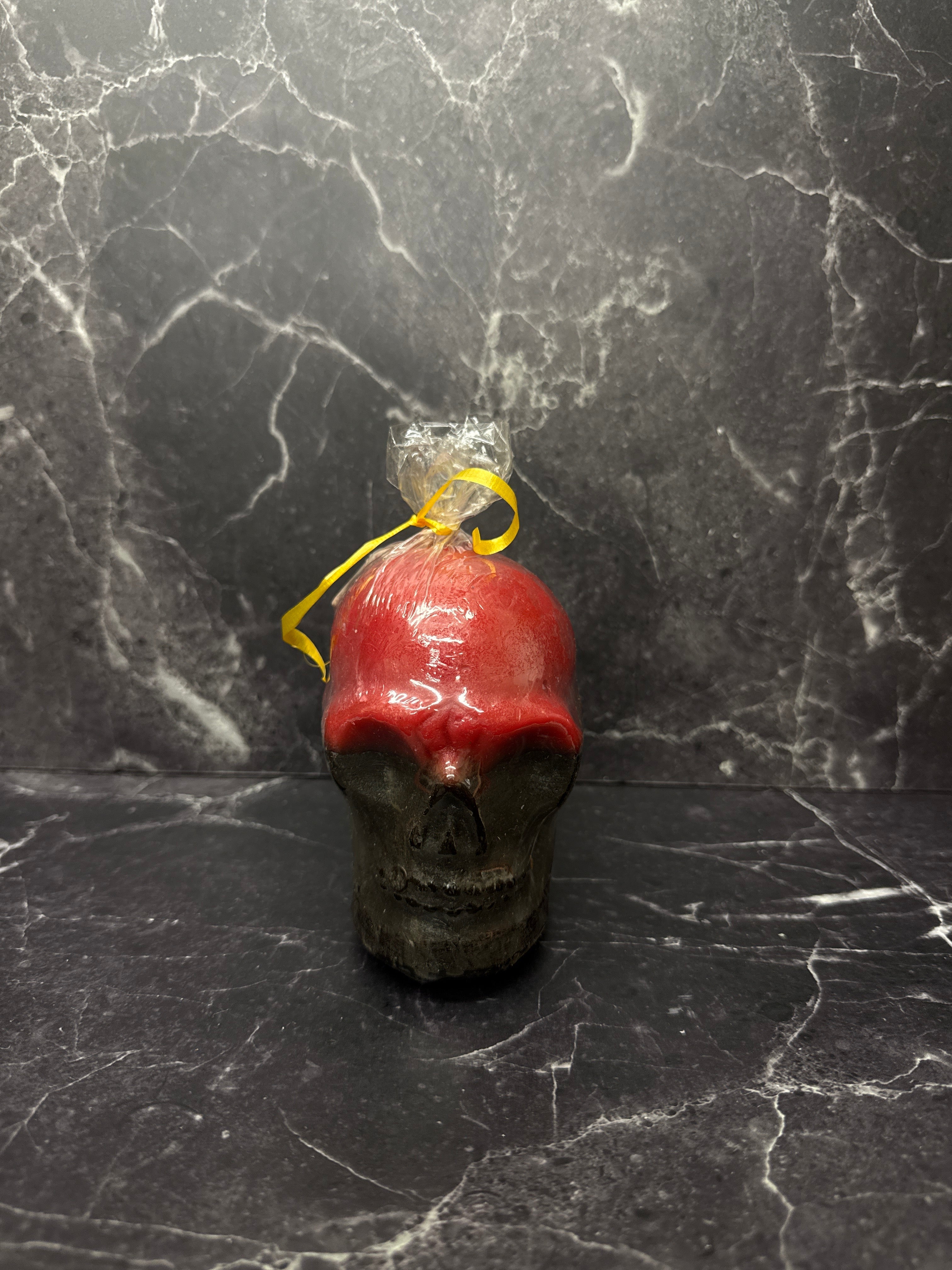 Reverisble Skull Candle – Gothic Spiritual Decor