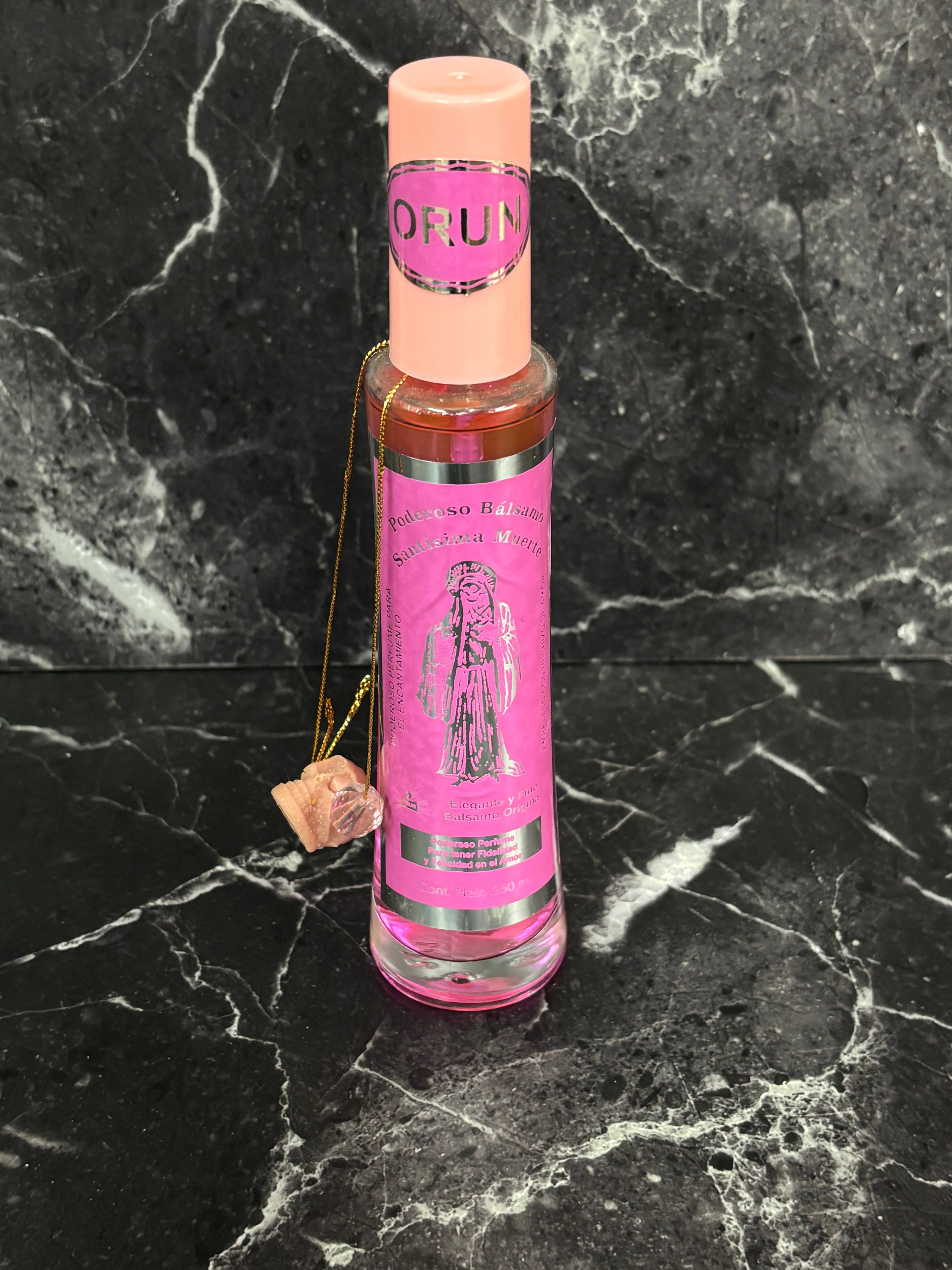 Poderoso Bálsamo Santísima Muerte – Spiritual Cologne for Protection & Blessings