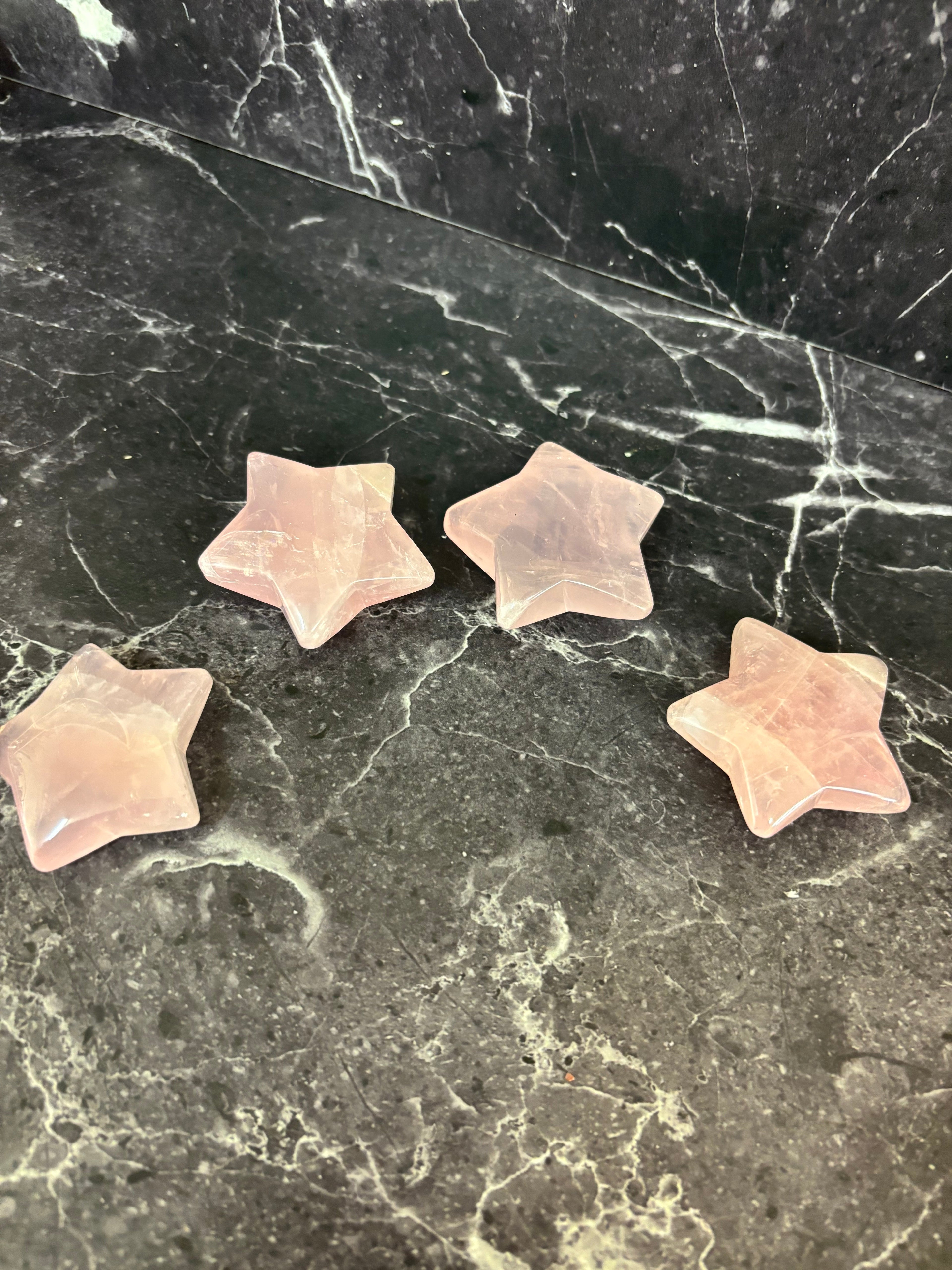 Rose Quartz Star — Stone of Love, Compassion & Emotional Healing