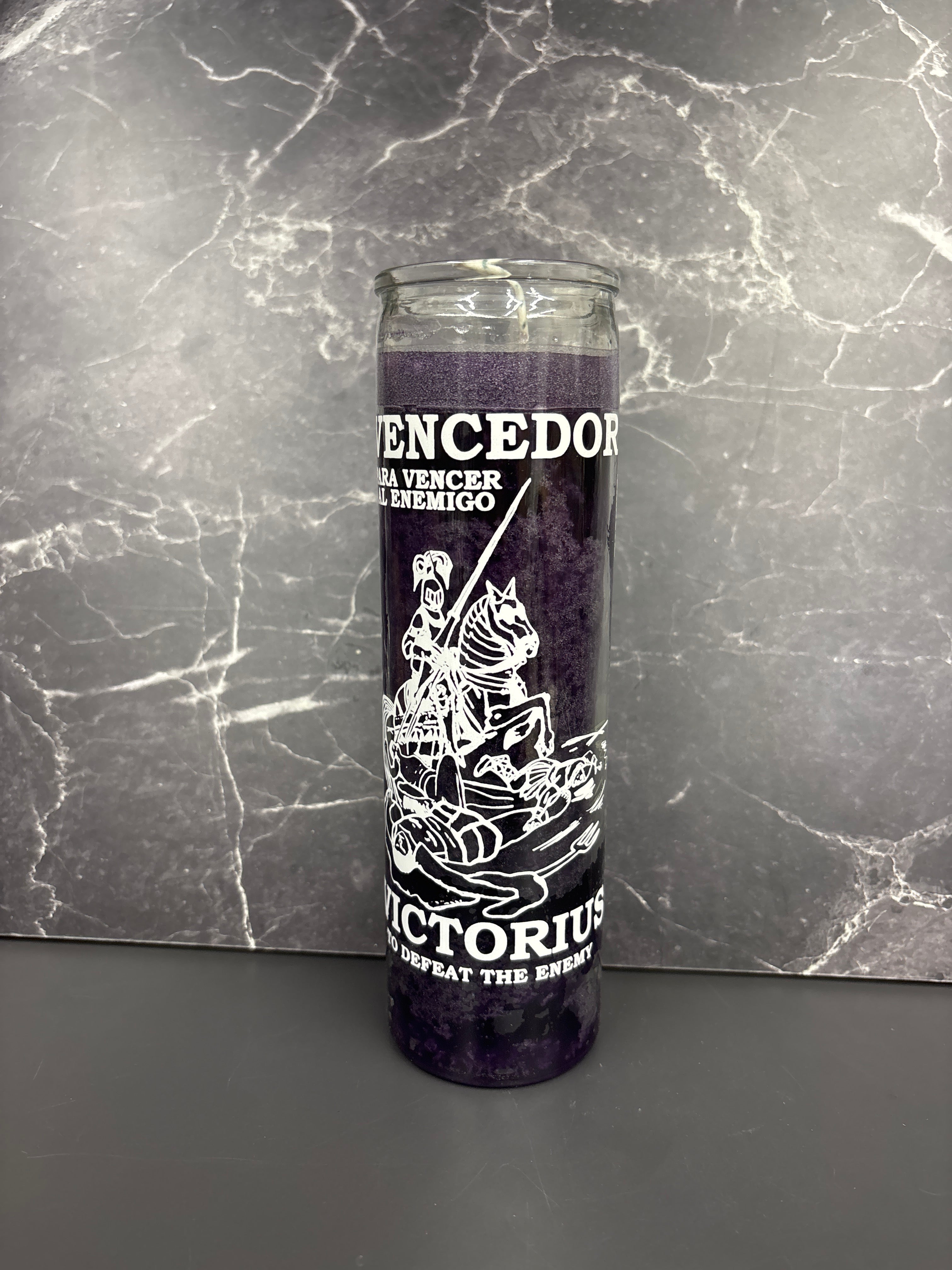 🕯️ Vencedor Candle – Victorious to Defeat the Enemy (Prepared or Unprepared)