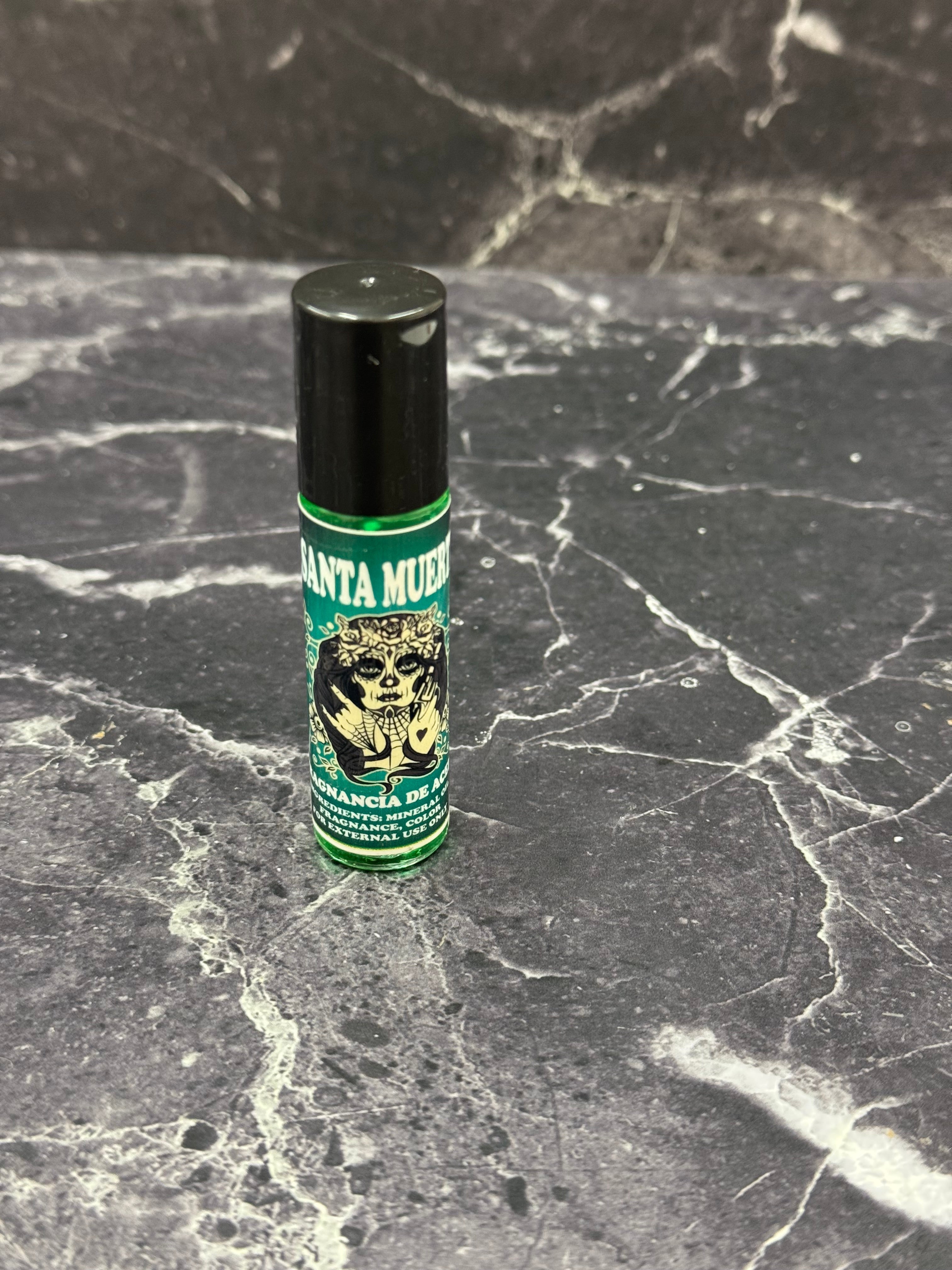 Santa Muerte Pheromone Roll-On Oil 💚✨