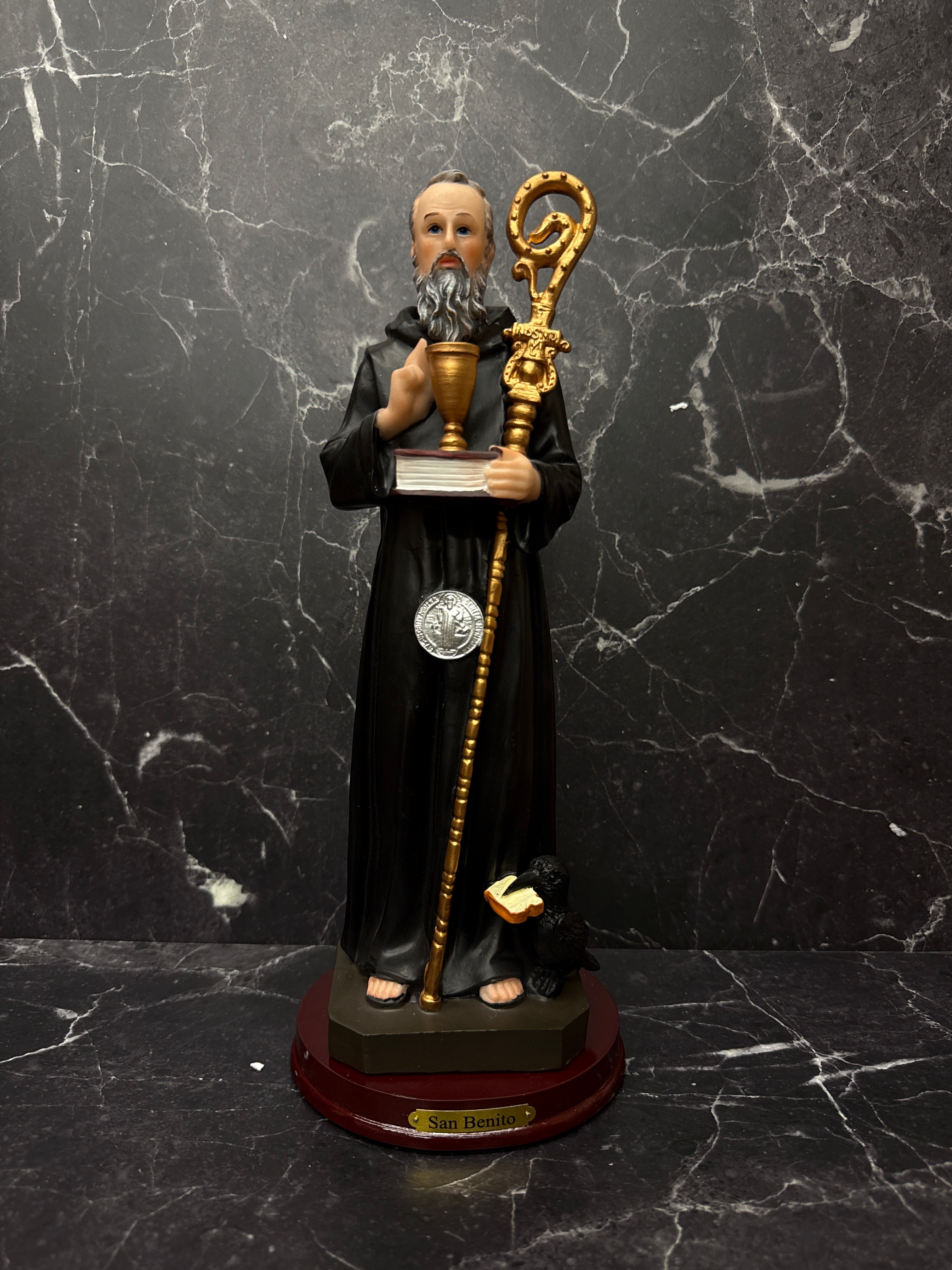 San Benito Statue (Available in Large & Small Sizes)