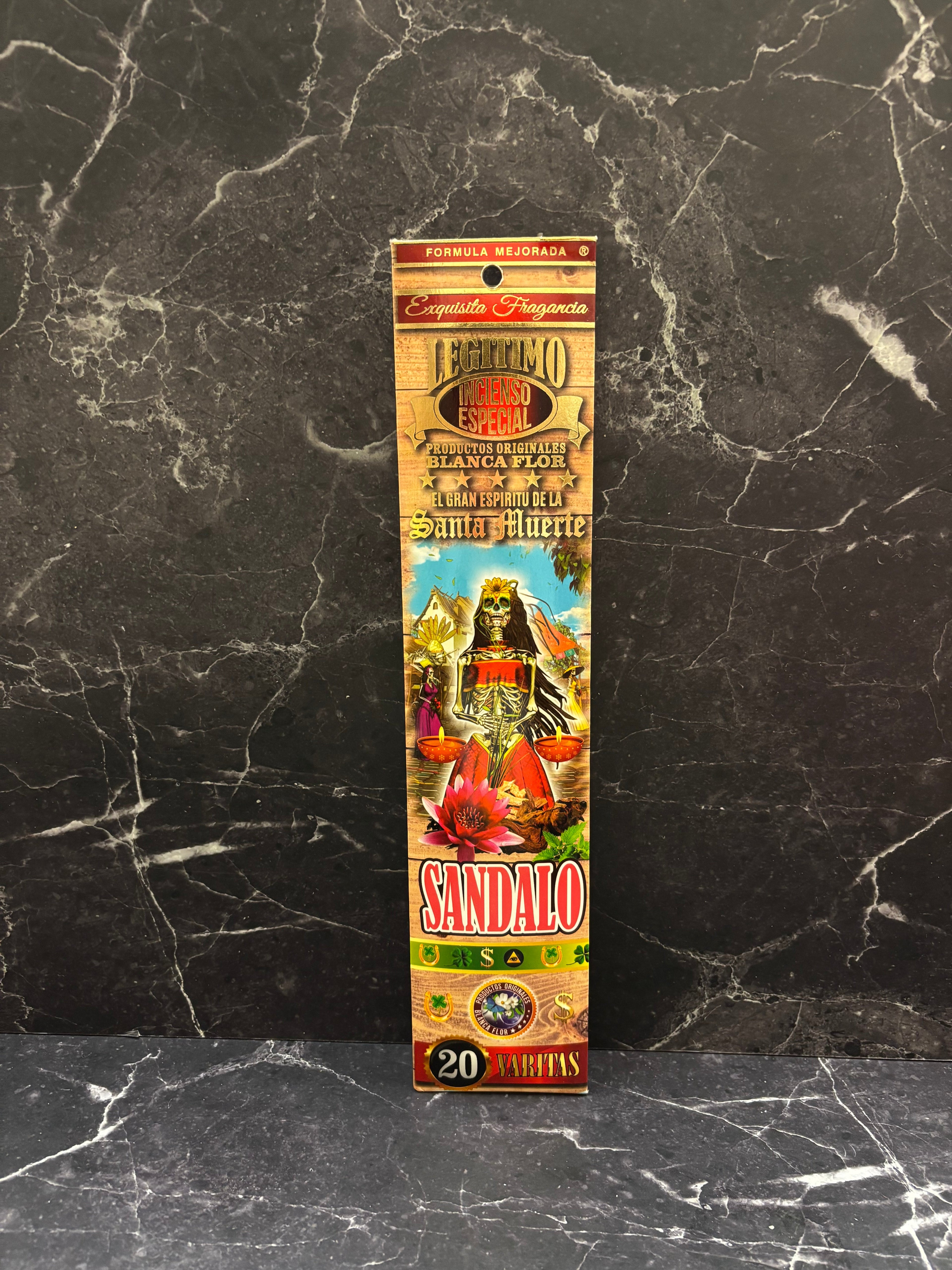 Santa Muerte Sandalo Incense Sticks