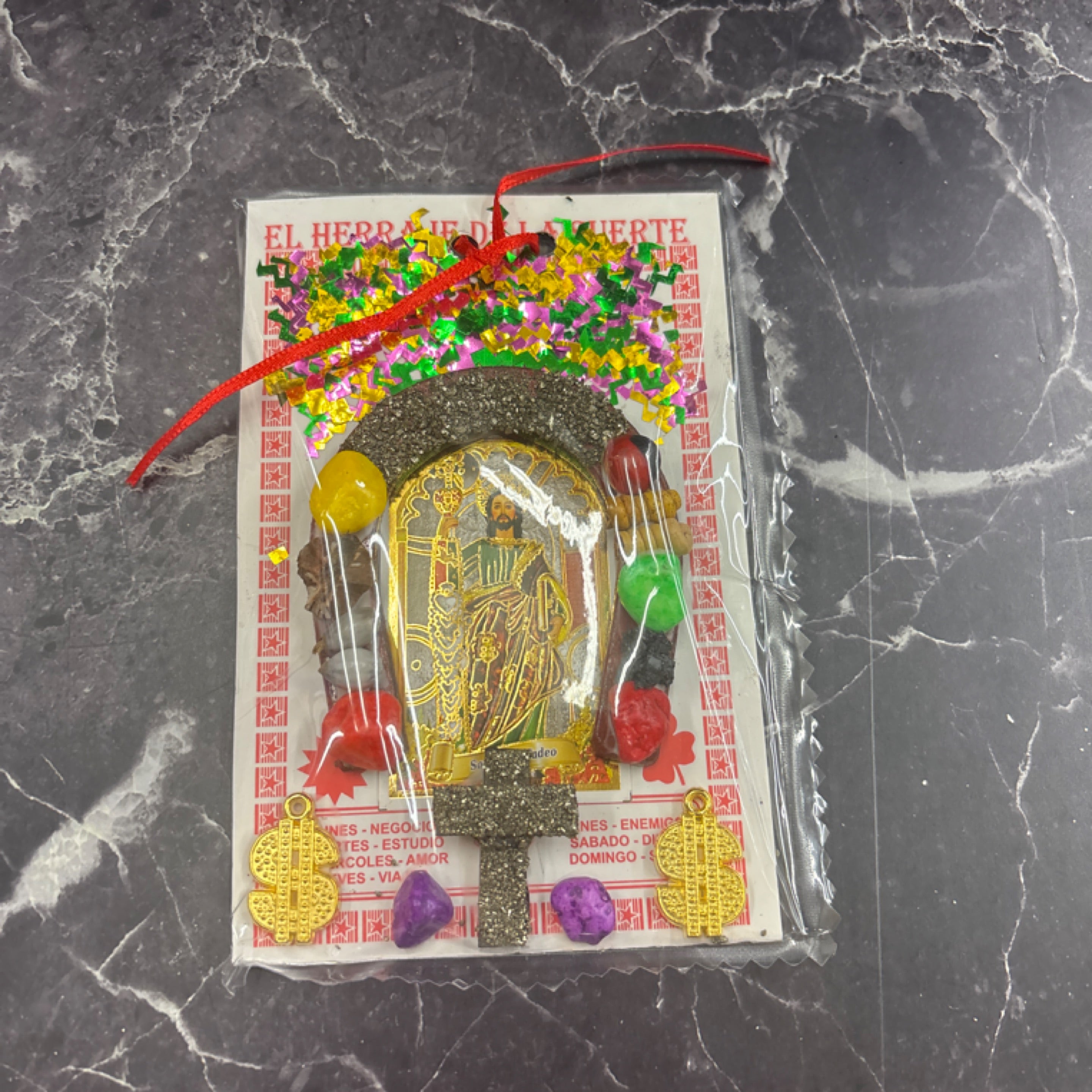 San Judas Tadeo Good Luck Charm – Faith, Prosperity & Protection