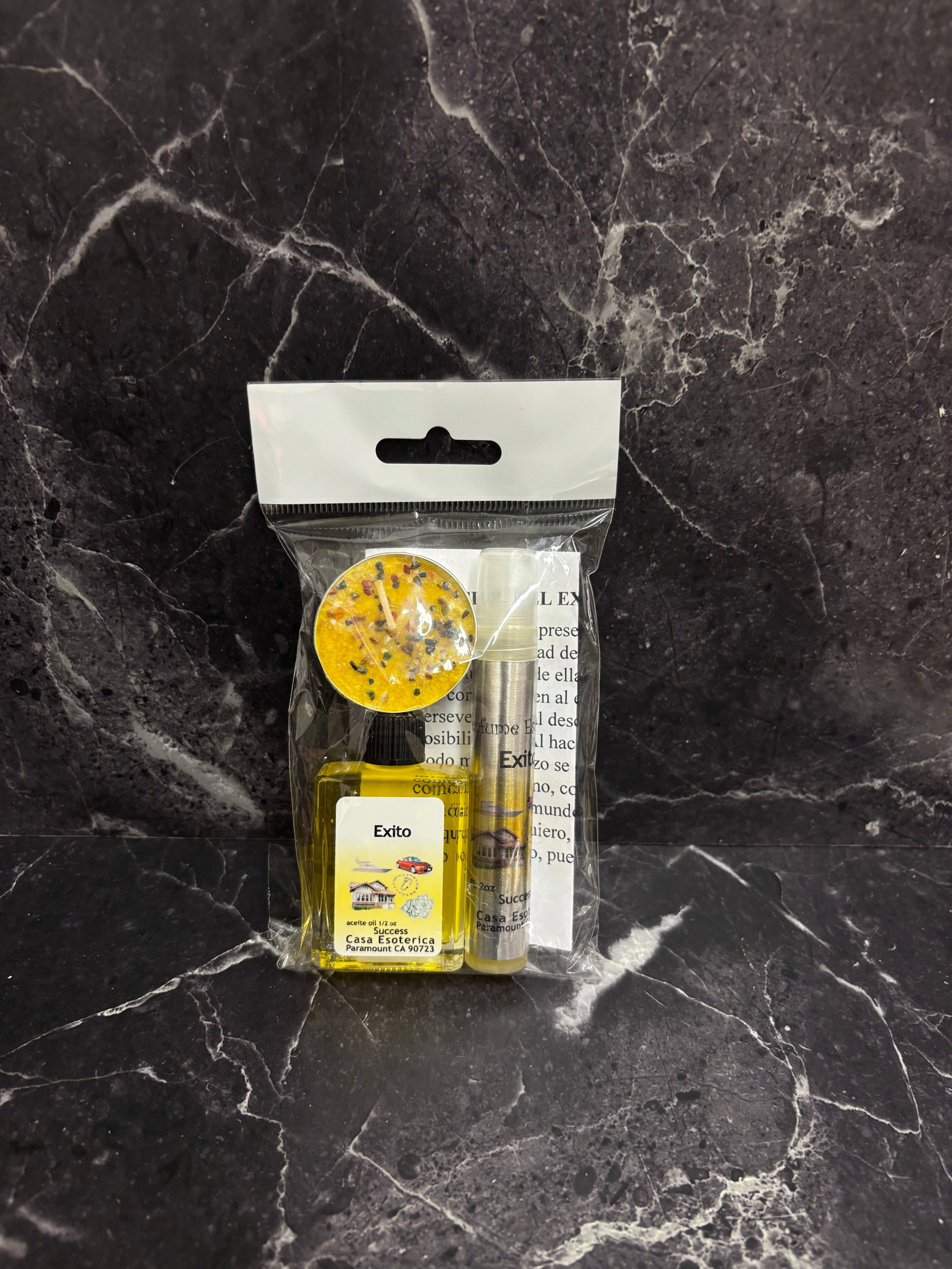 Éxito Ritual Kit — Success & Prosperity Blessing Set