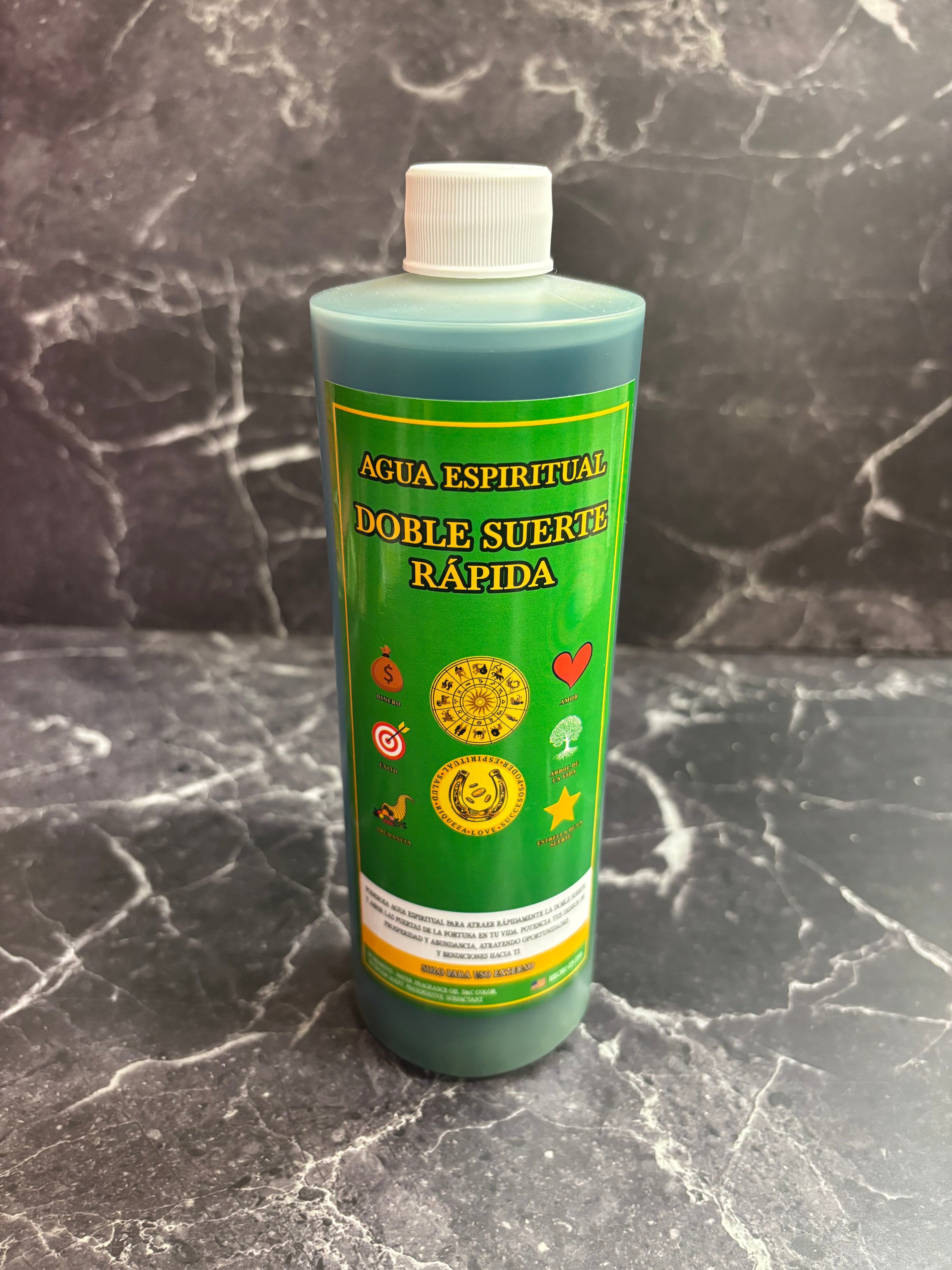 Agua Espiritual Doble Suerte Rapida