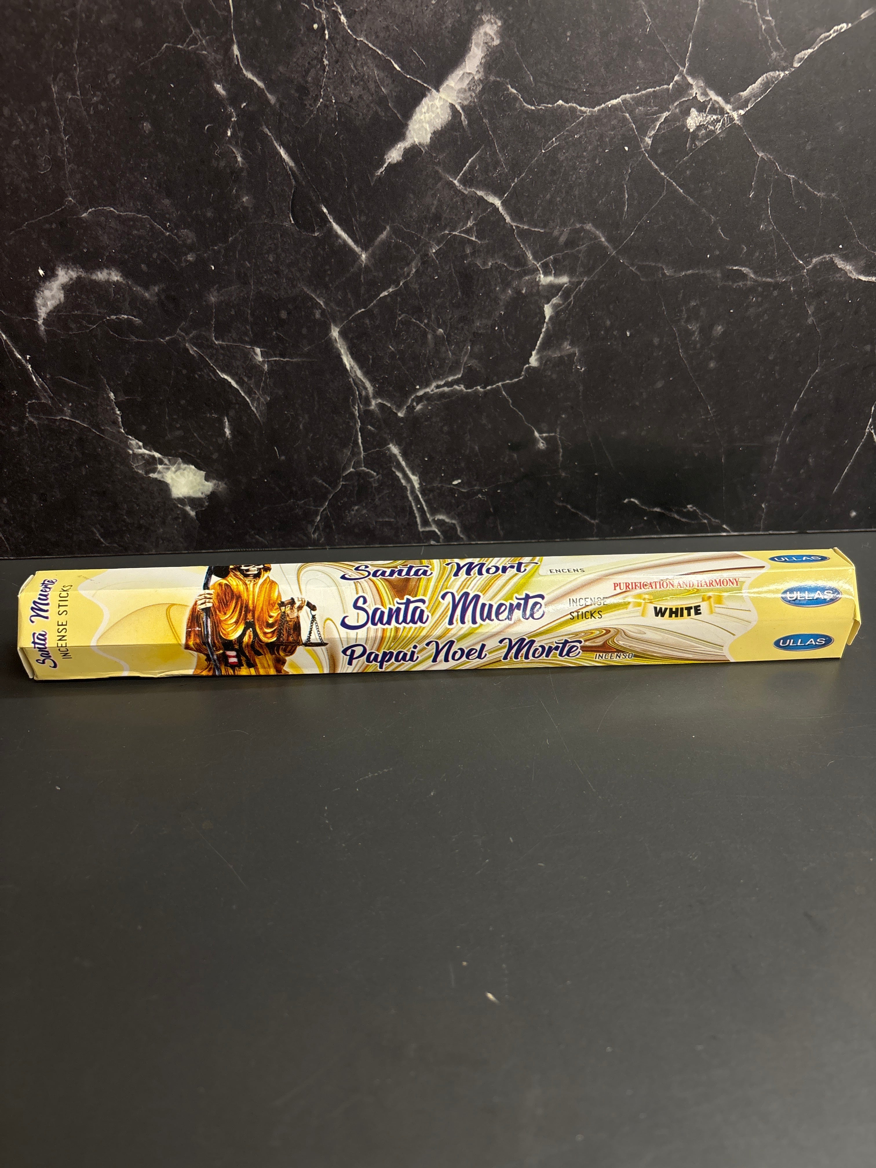 Santa Muerte White Incense – Purification & Harmony