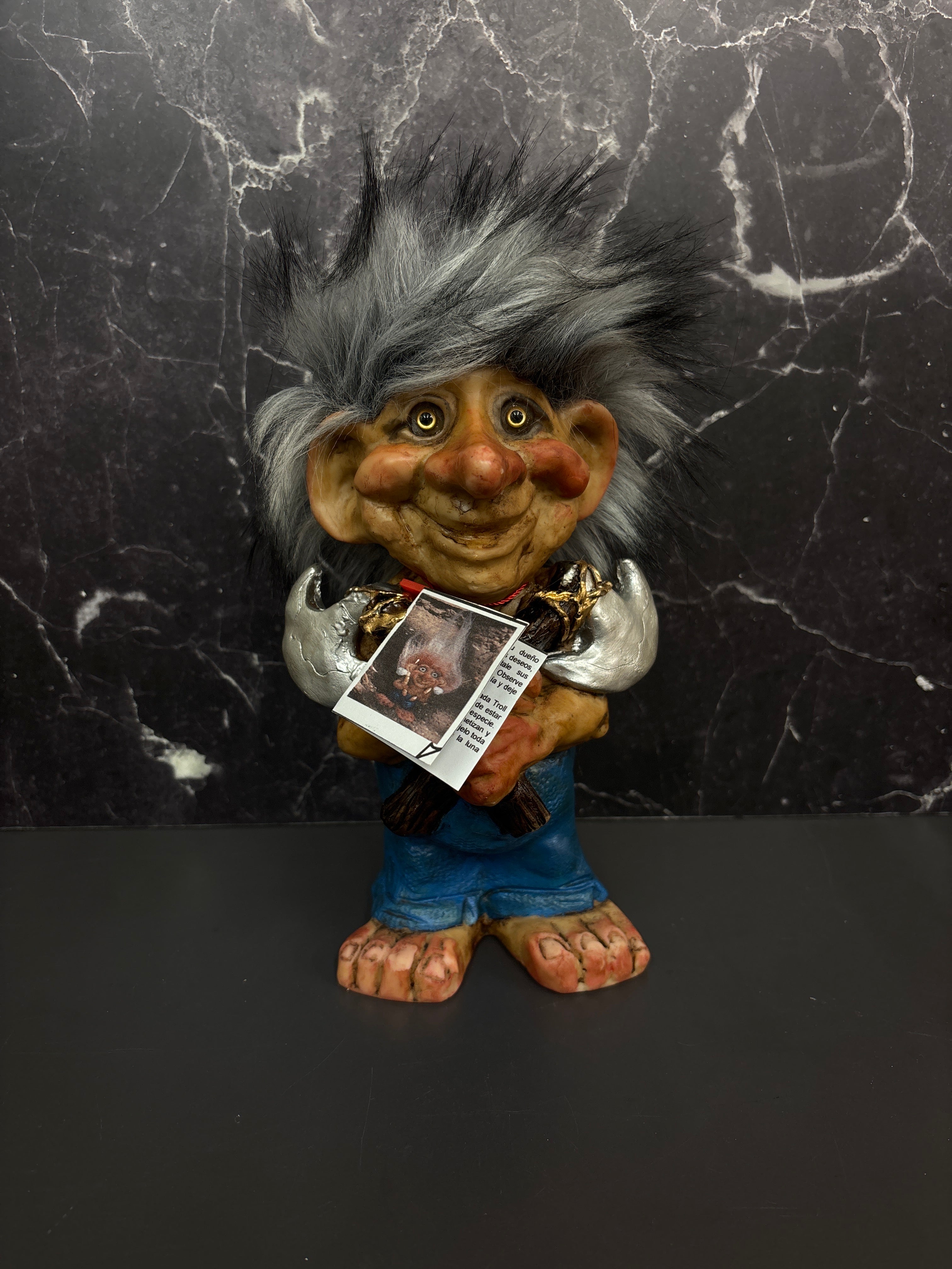Lucky Norwegian Troll Figurine – Guardian of Good Fortune & Protection