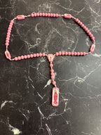 Santa Muerte Rosary Collection – Multi-Color Beaded Variants