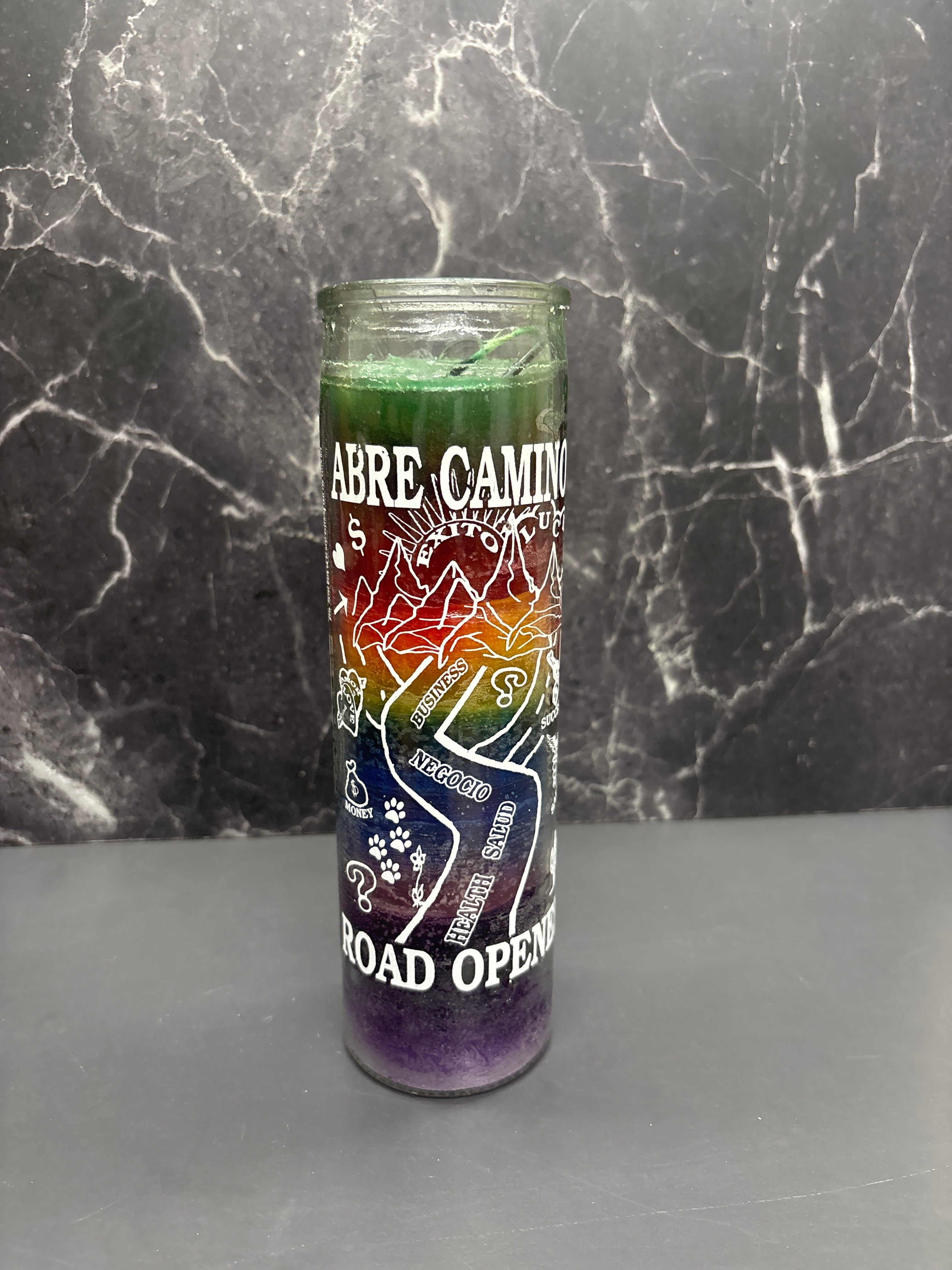 🕯️ Abre Camino Candle – Road Opener (Prepared or Unprepared)