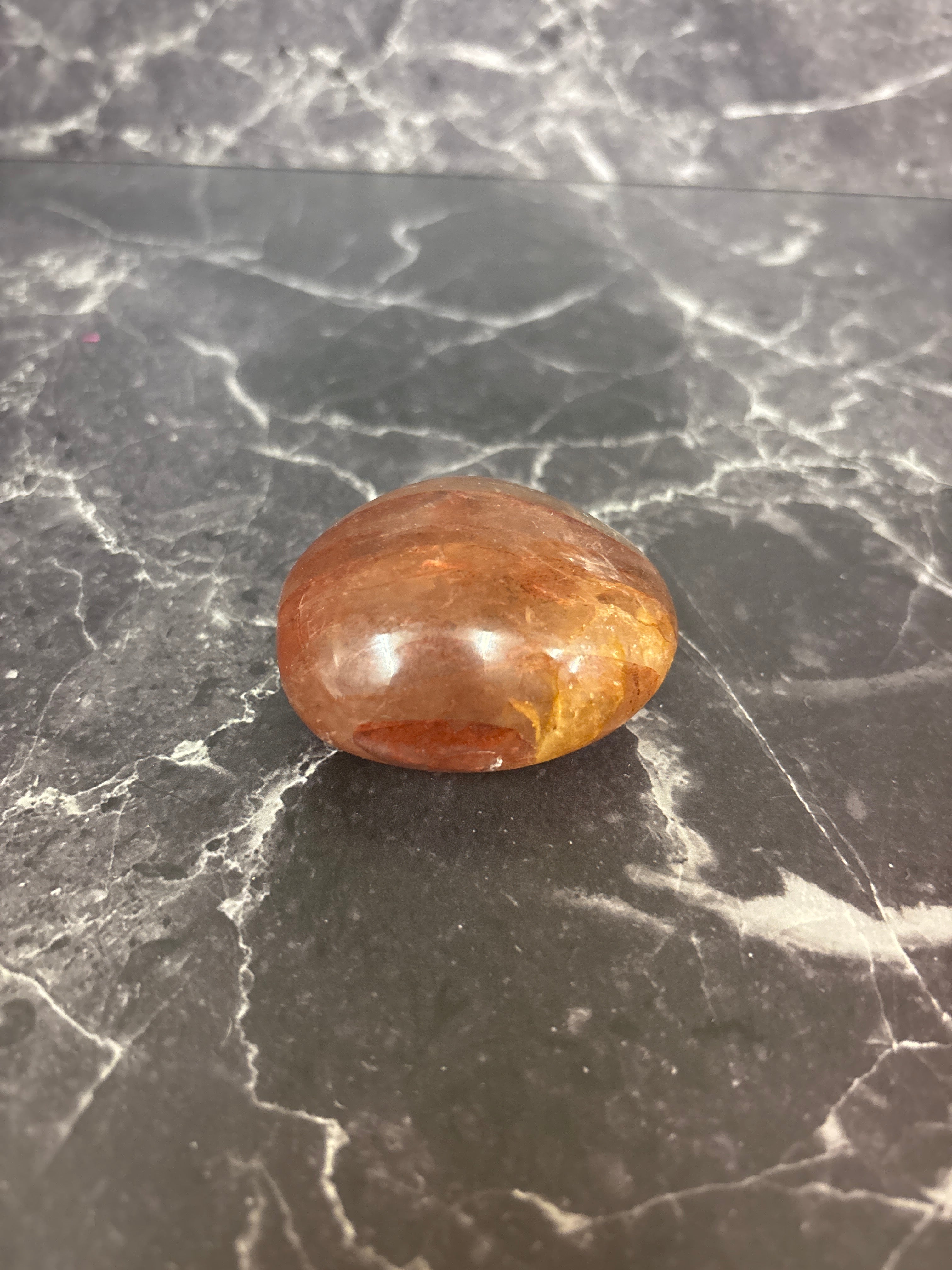 Carnelian Palm Stone