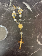 Our Lady And Divine Crystal Rosary Bracelets