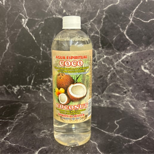 Agua Espiritual Coco Para Absorber Las Energias