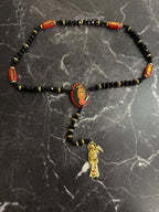 Santa Muerte Rosary Collection – Multi-Color Beaded Variants