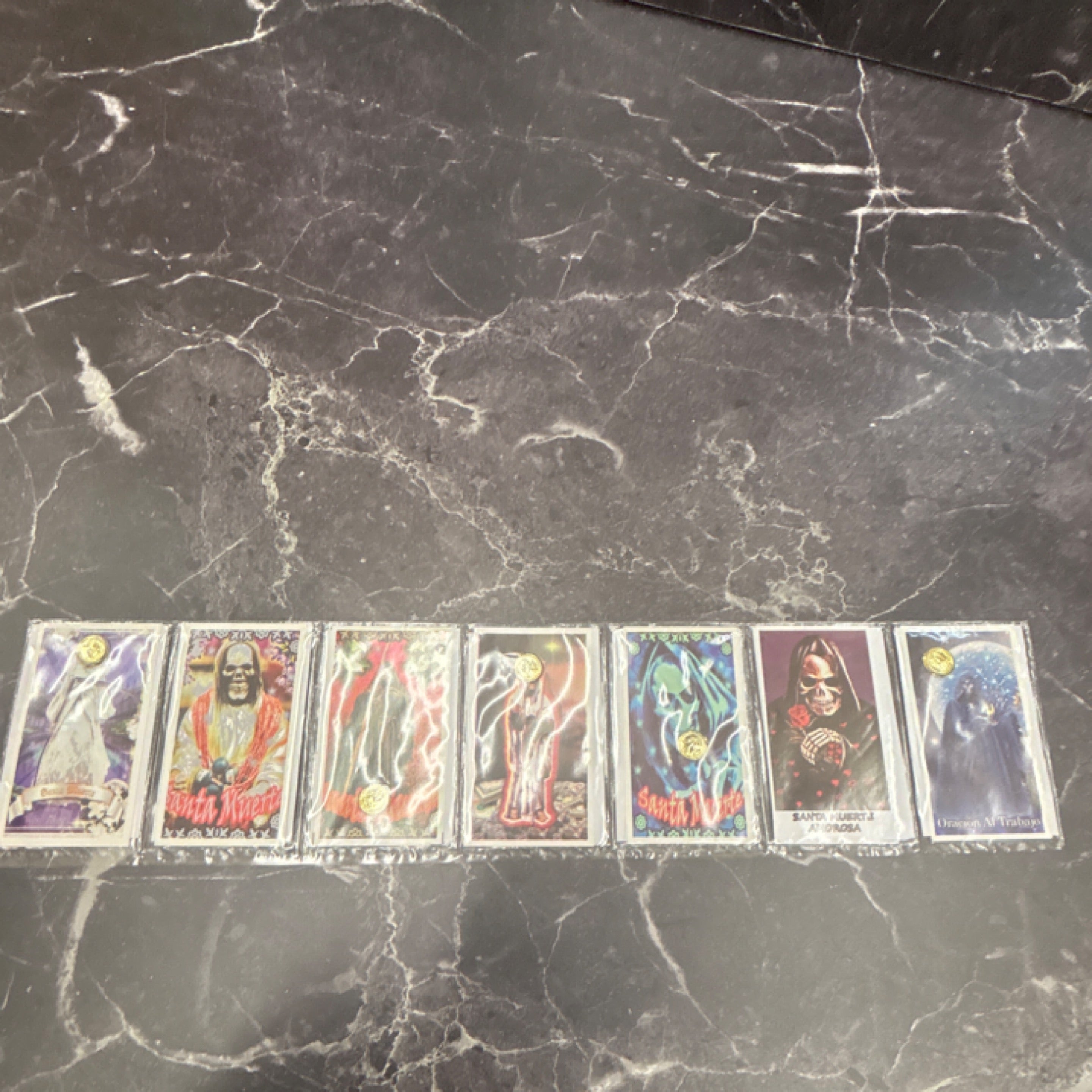 🖤 Santa Muerte Prayer Card Set 🖤