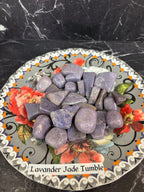 Lavender Jade Tumble — Single Stone of Tranquility & Spiritual Balance
