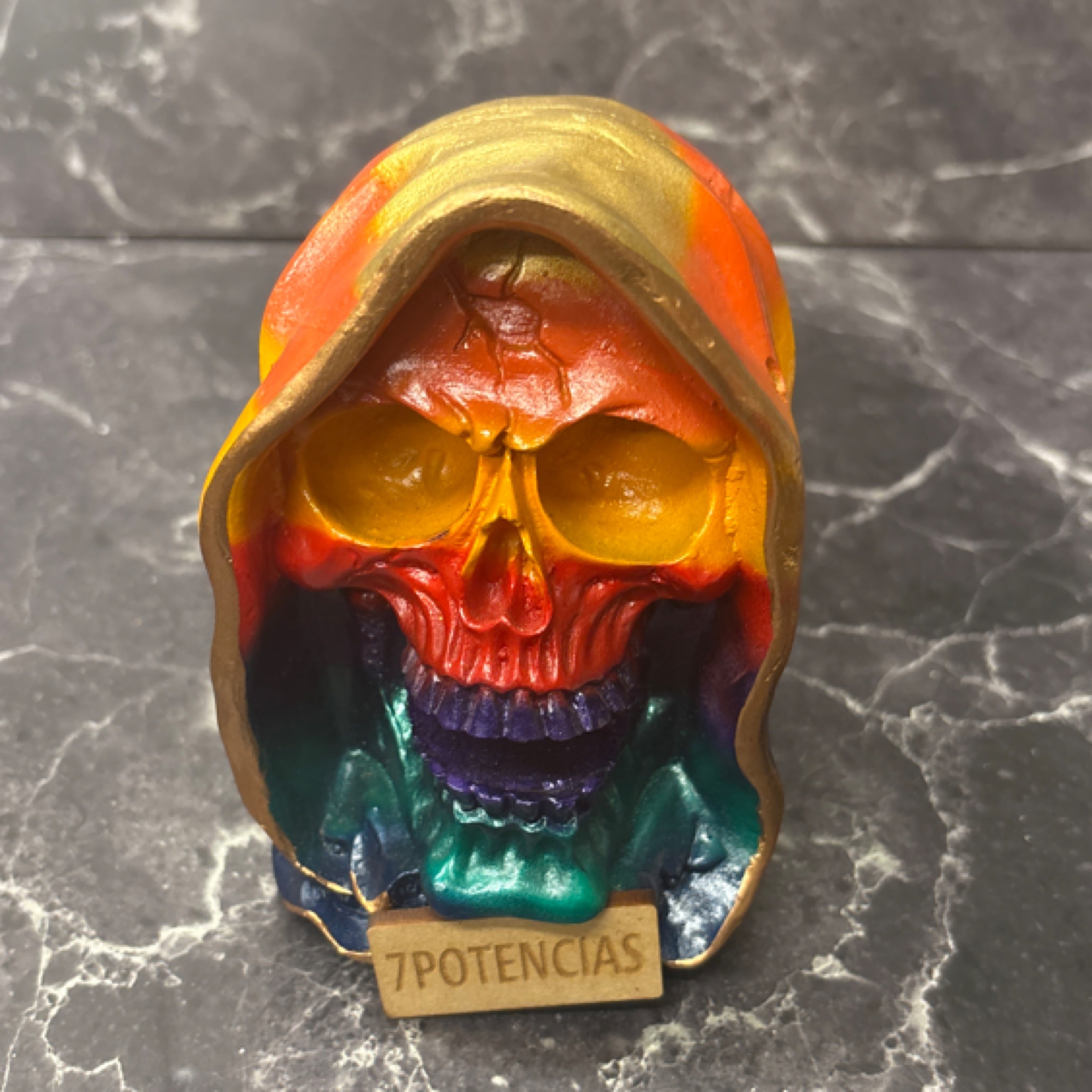 7 Potencias Santa Muerte Incense Cone burner